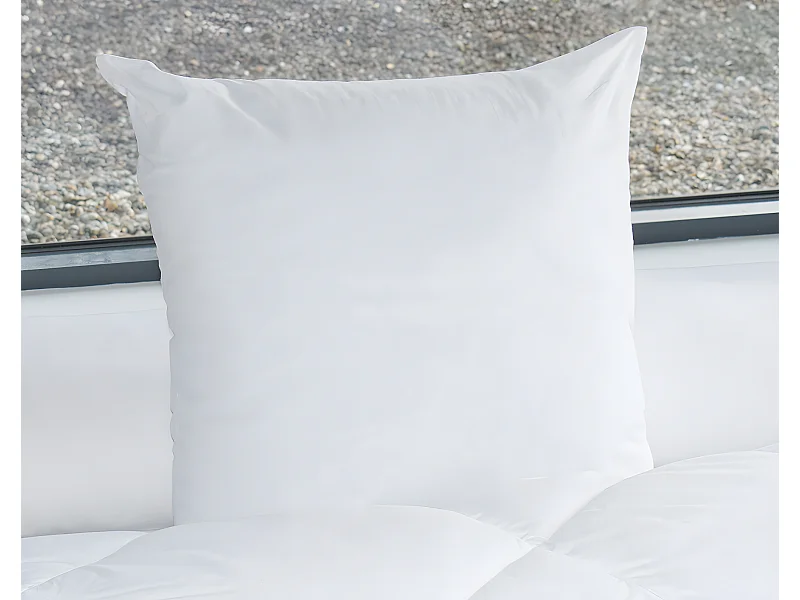 Oreiller 60 x 60 cm de DREAMEA - 600 gr - MARIN