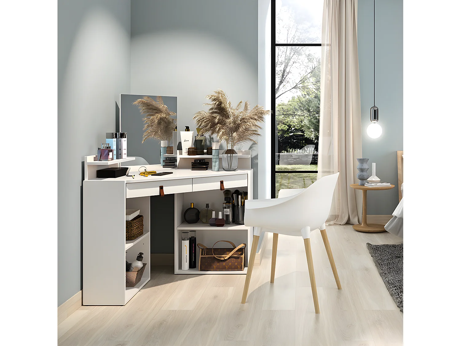 Coiffeuse GLOSS - blanc - SYMBIOSIS