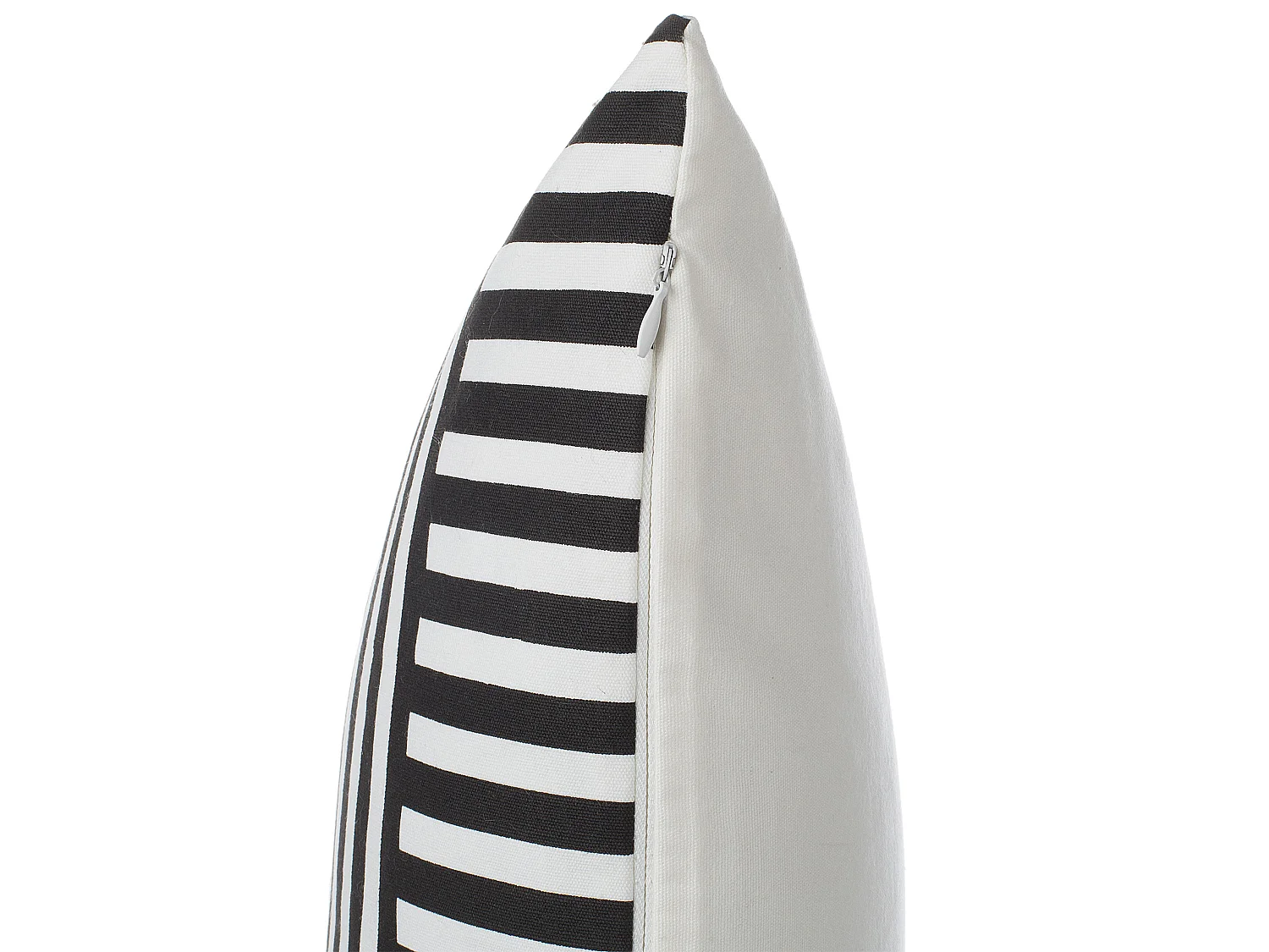 Set van 2 decoratieve kussens DALIA Katoen 45 x 45 cm Zwart Geometrisch patroon