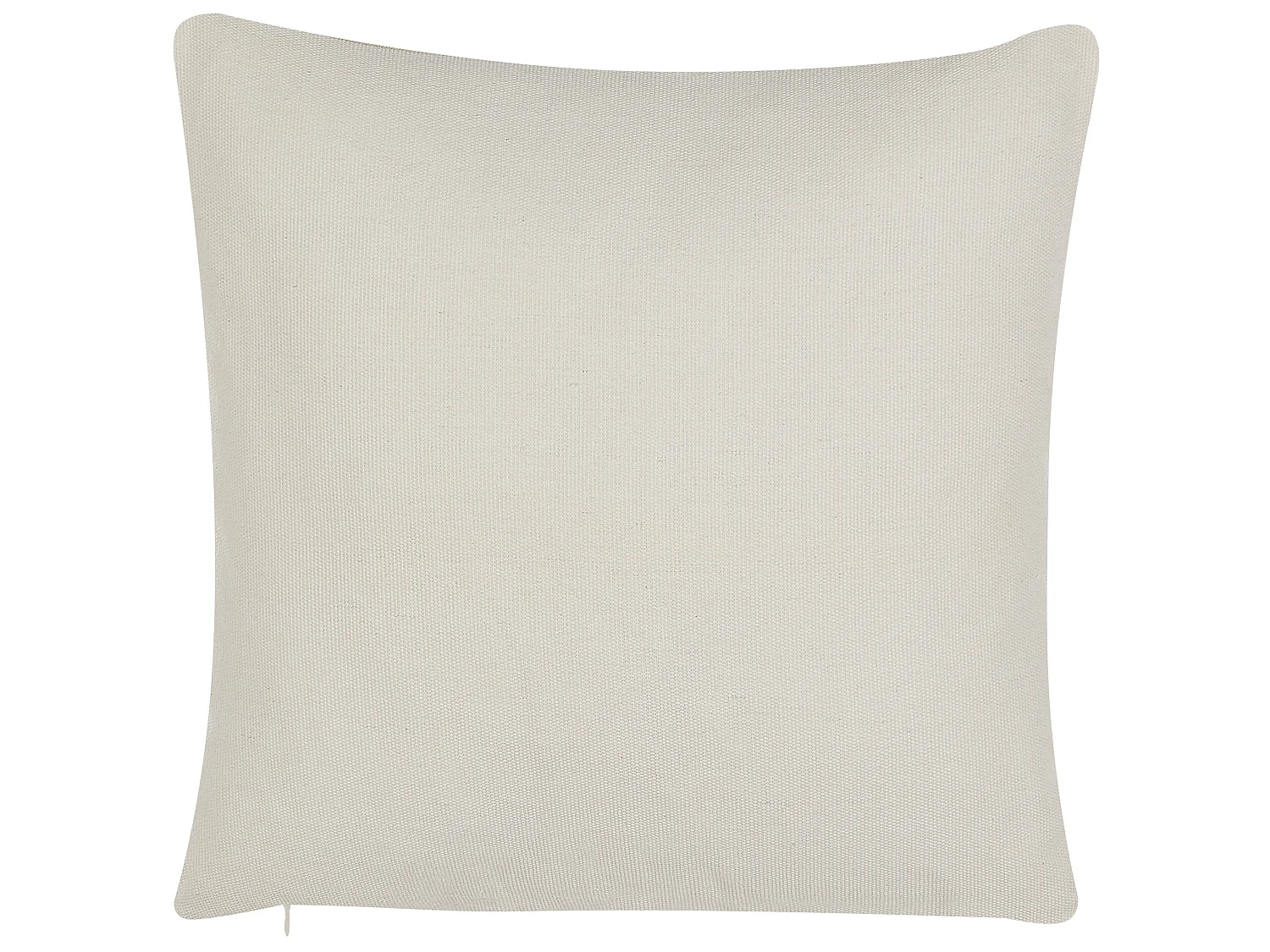 Lot de 2 coussins décoratifs CALLIOPSIS 45 x 45 cm Blanc Motif abstrait