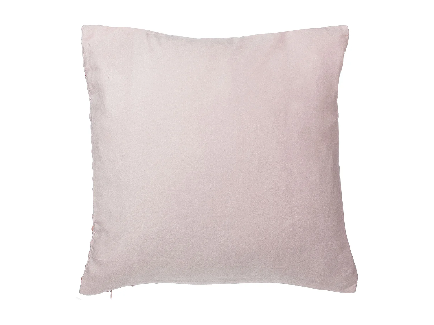 Lot de 2 coussins décoratifs TITHONIA 45 x 45 cm Rose Motif à chevrons