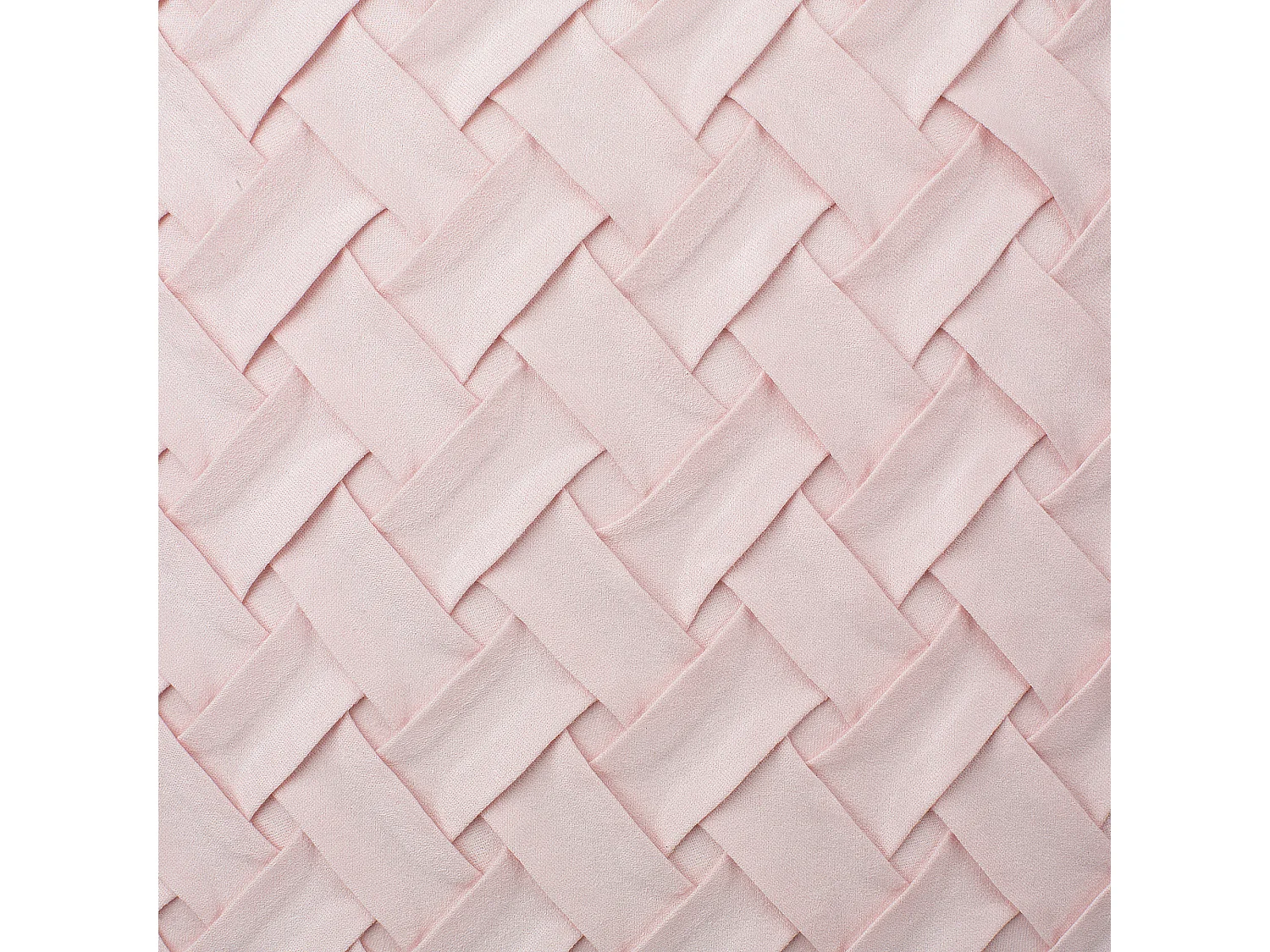 Lot de 2 coussins décoratifs TITHONIA 45 x 45 cm Rose Motif à chevrons