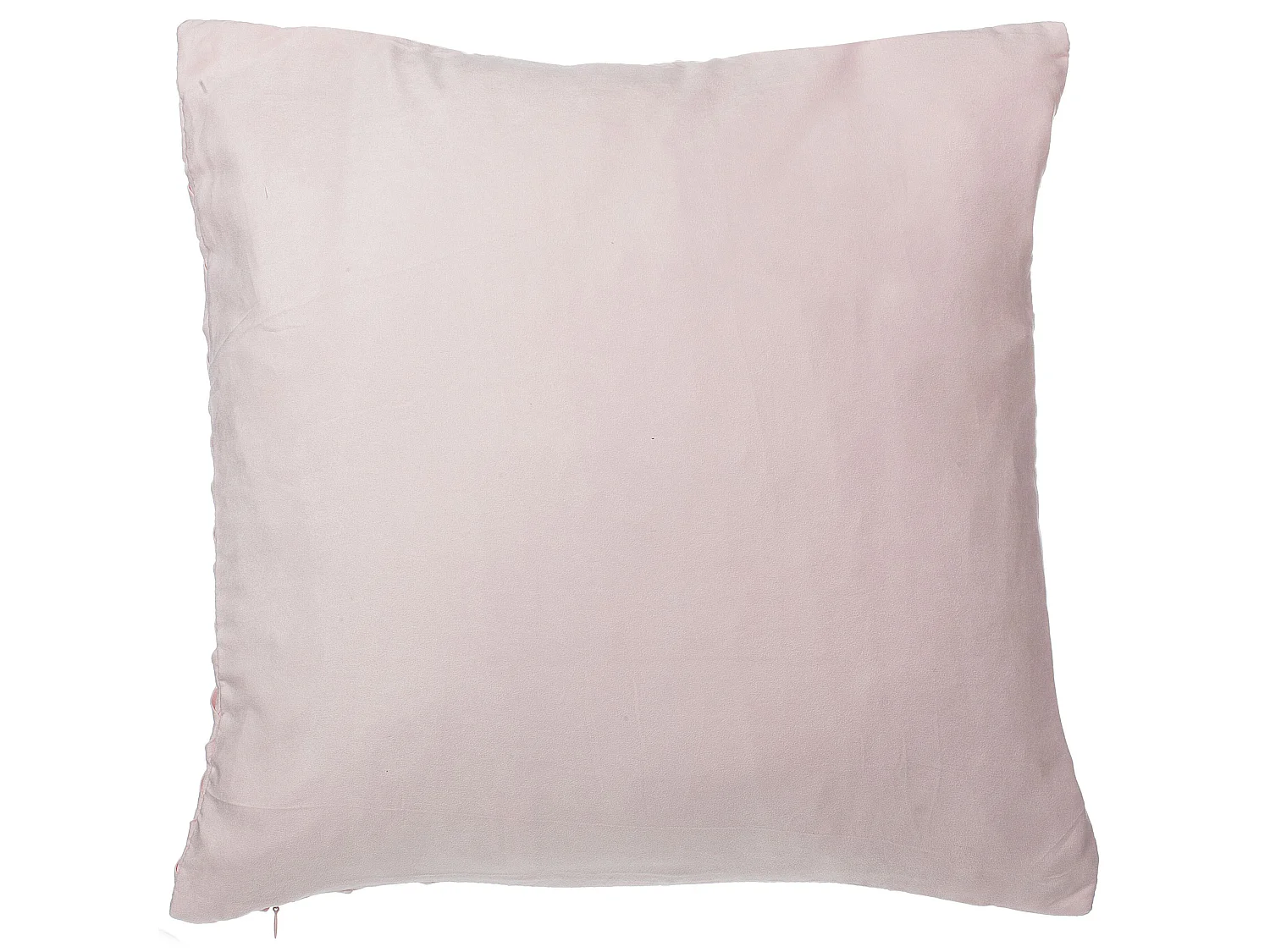 Lot de 2 coussins décoratifs TITHONIA 45 x 45 cm Rose Motif à chevrons
