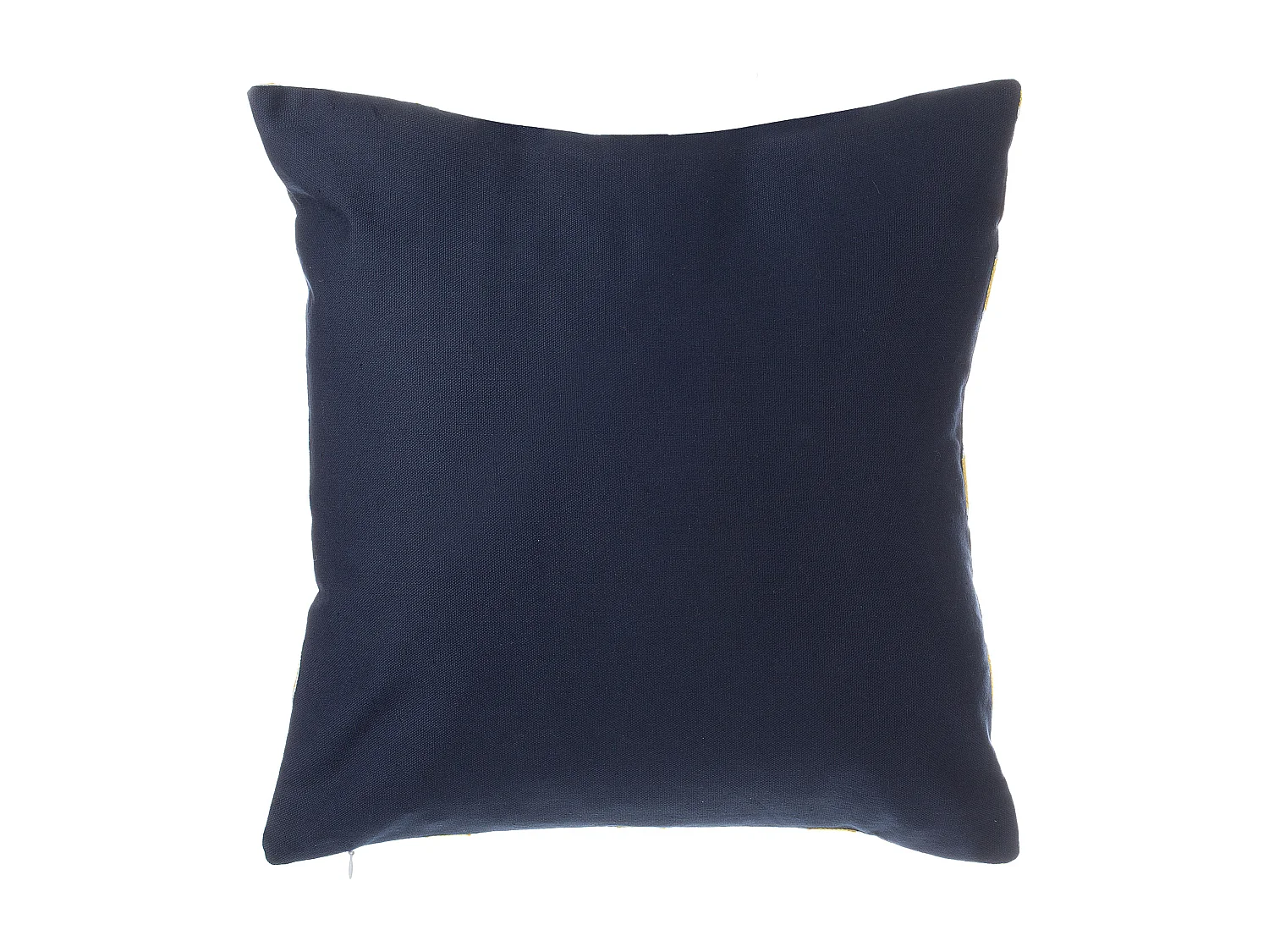 Lot de 2 coussins décoratifs MUSCARI Coton 45 x 45 cm Jaune Bleu Ikat