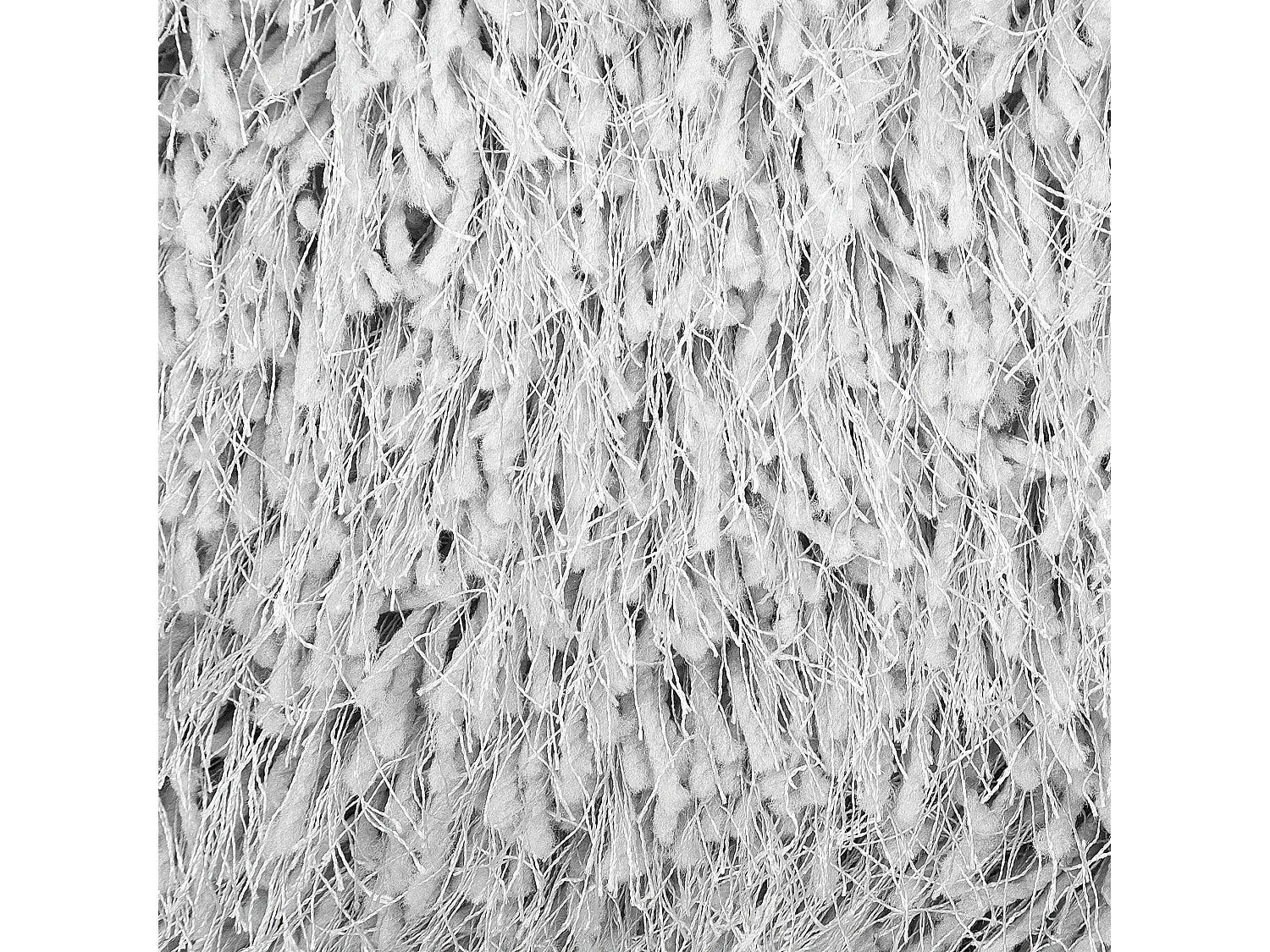 Set van 2 decoratieve kussens CIDE 45 x 45 cm Lichtgrijs Effen