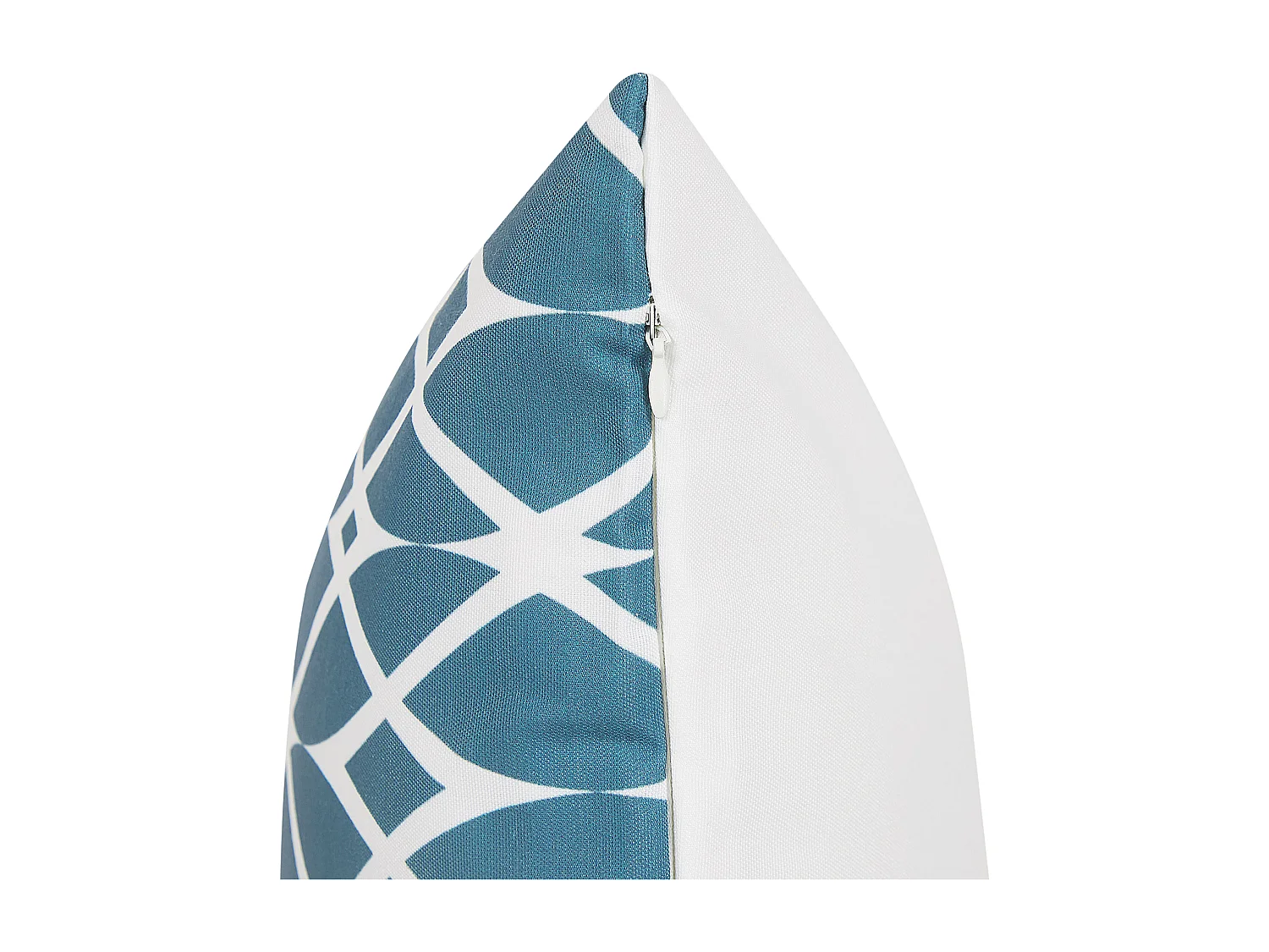 Gartenkissen im 2er Set mit ethnischem Motiv 45 x 45 cm blau Anagni