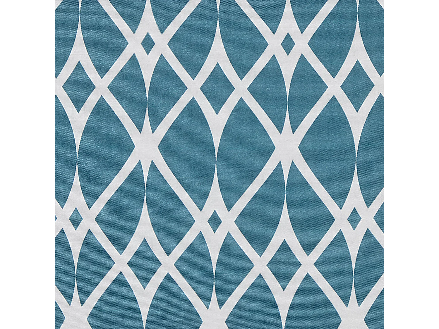 Conjunto de 2 almofadas de jardim ANAGNI Padrão geométrico 45 x 45 cm Azul