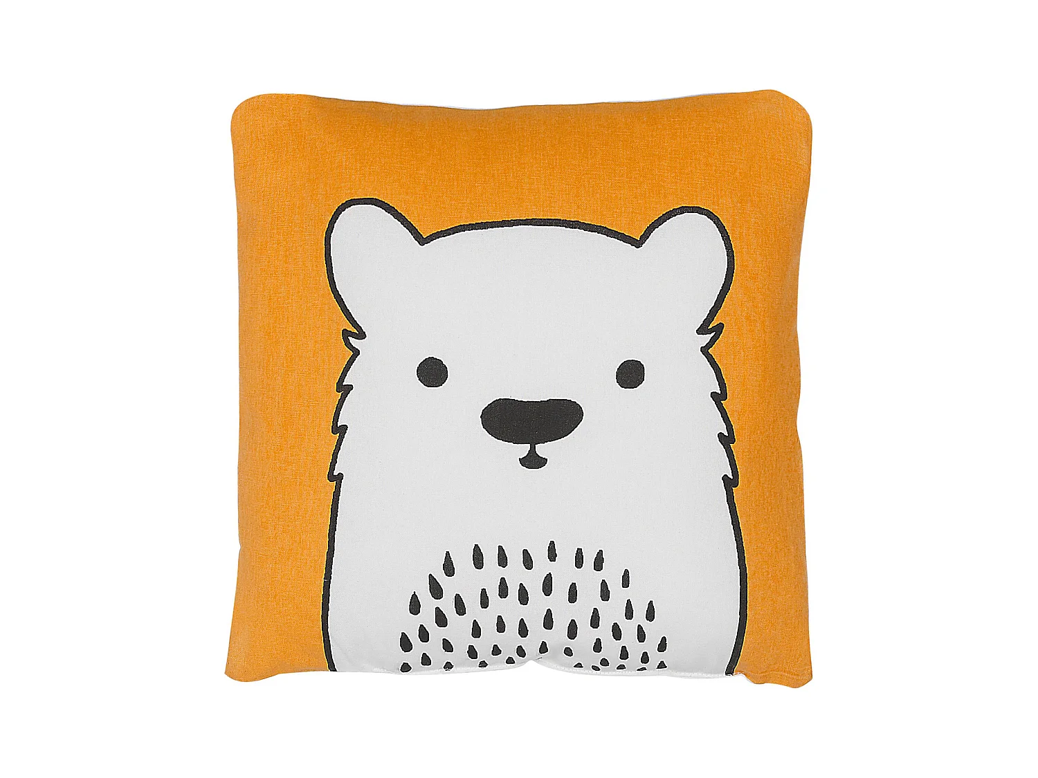 Coussin WARANASI Coton 45 x 45 cm Orange