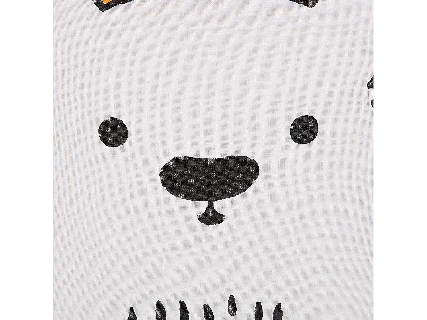 Sierkussen met print oranje 45 x 45 cm WARANASI