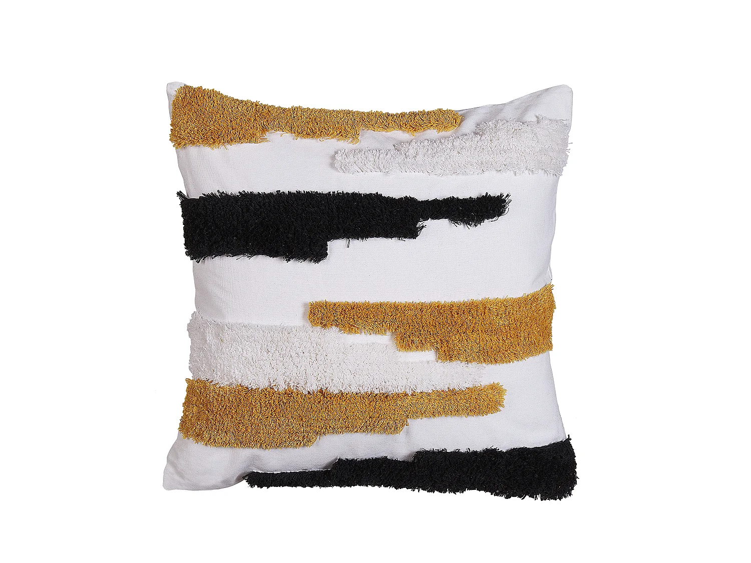 Lot de 2 coussins décoratifs MONARDA 45 x 45 cm Multicolore Motif abstrait