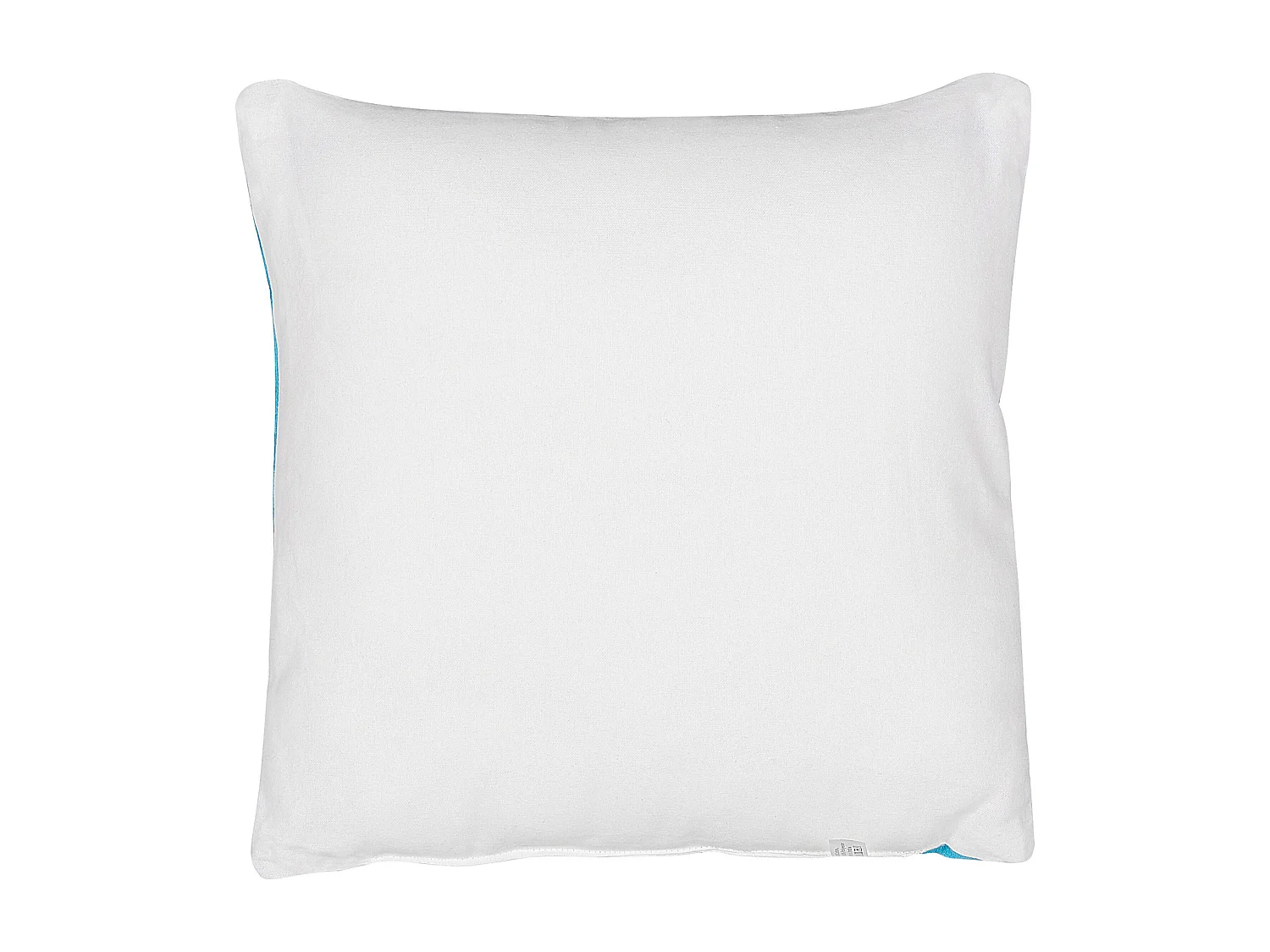 Coussin WARANASI Coton 45 x 45 cm Bleu