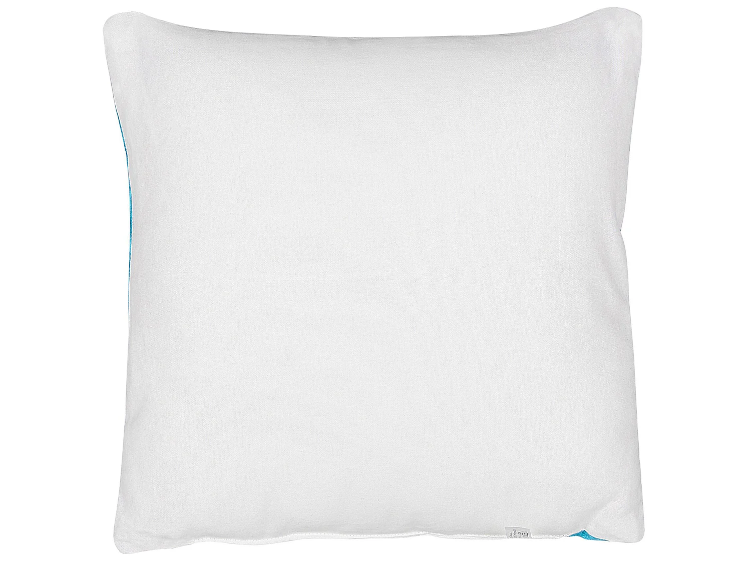 Throw Cushion WARANASI Cotton 45 x 45 cm Blue