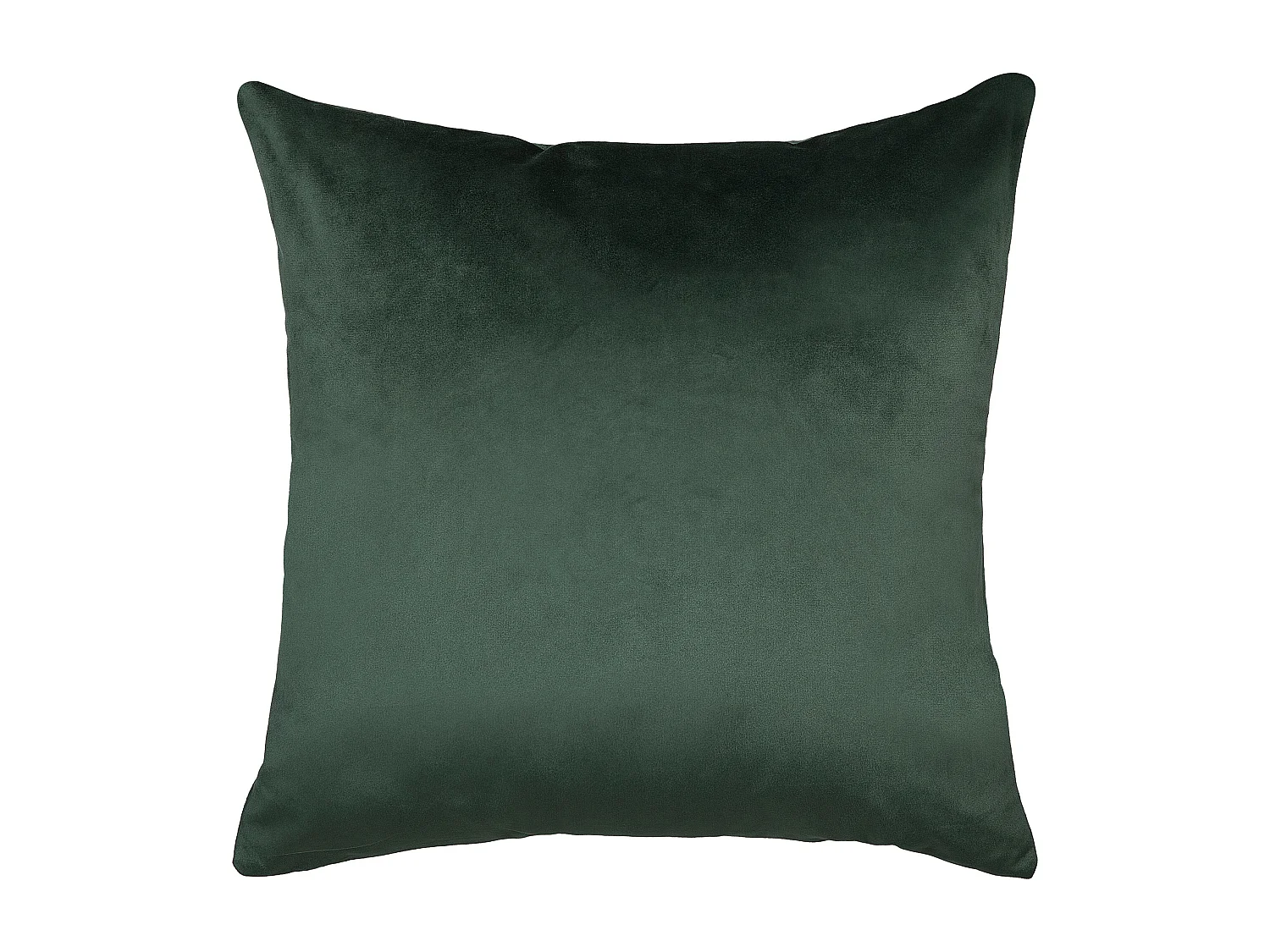 Lot de 2 coussins décoratifs BLITZEN Velours 45 x 45 cm Vert foncé Motif de Noël