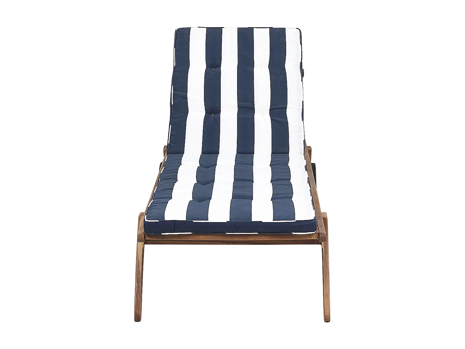 Auflage für Gartenliege CESANA marineblau gestreift 192 x 56 x 5 cm