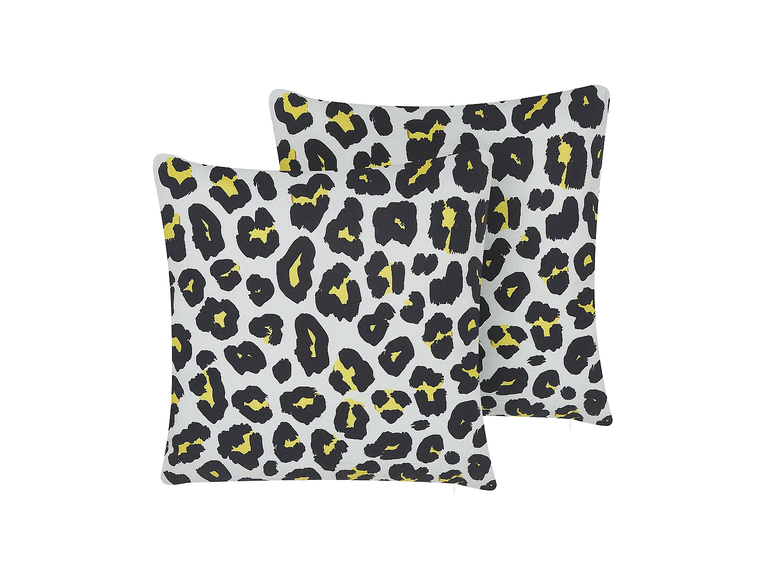 Lot de 2 coussins d'extérieur KARDITSA Motif animal 45 x 45 cm Multicolore