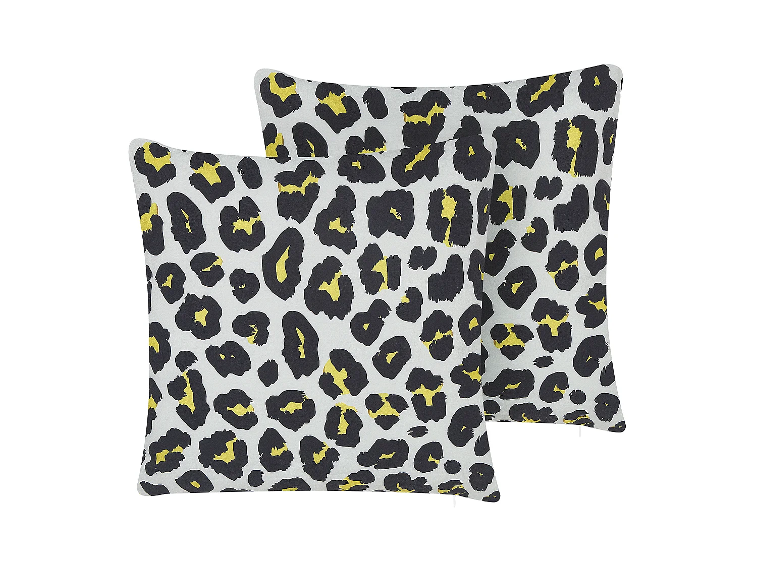 Set van 2 tuinkussens KARDITSA Dierenprint 45 x 45 cm Multicolor