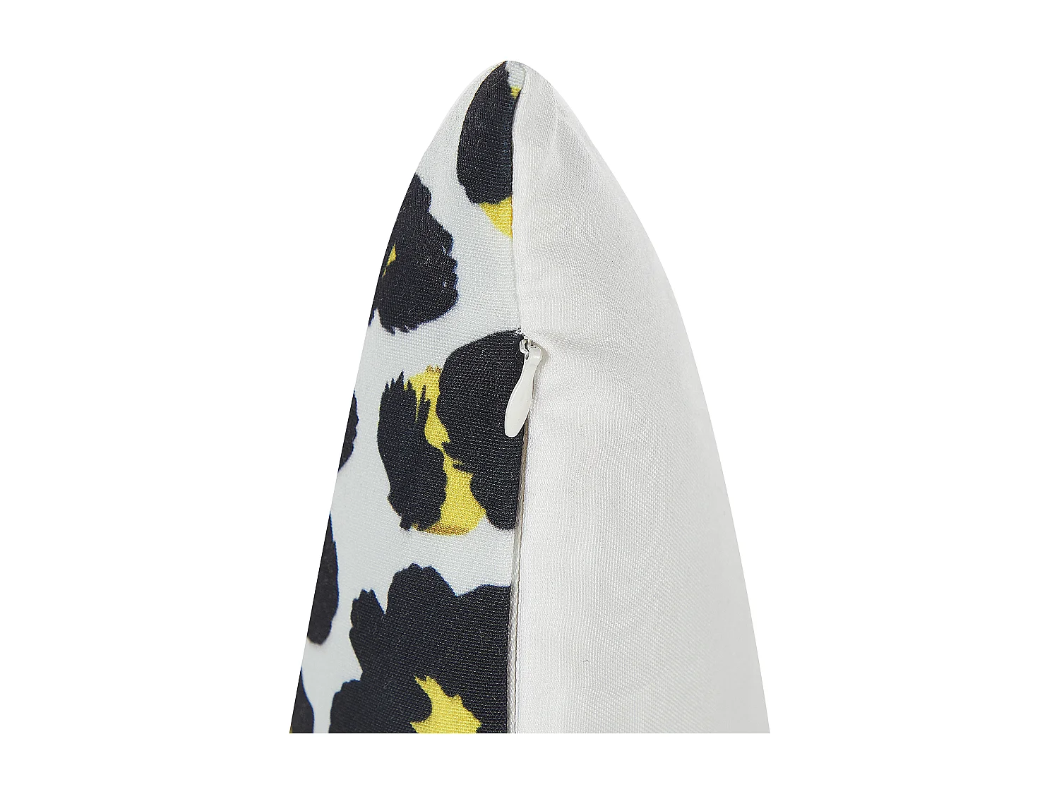 Weiches Gartenkissen 2er Set Tierfell-Design schwarz / weiß 45 x 45 cm Karditsa