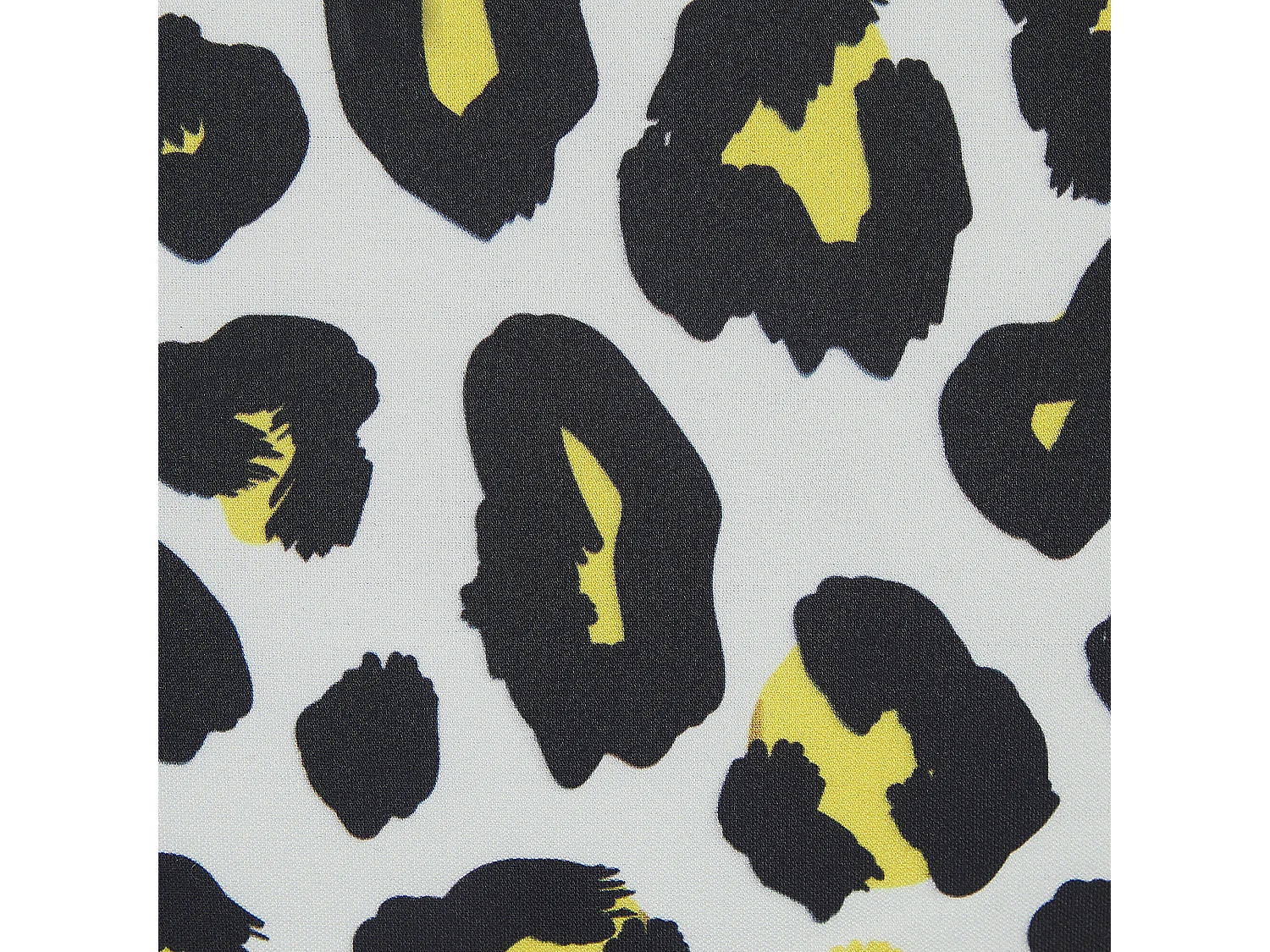 Weiches Gartenkissen 2er Set Tierfell-Design schwarz / weiß 45 x 45 cm Karditsa