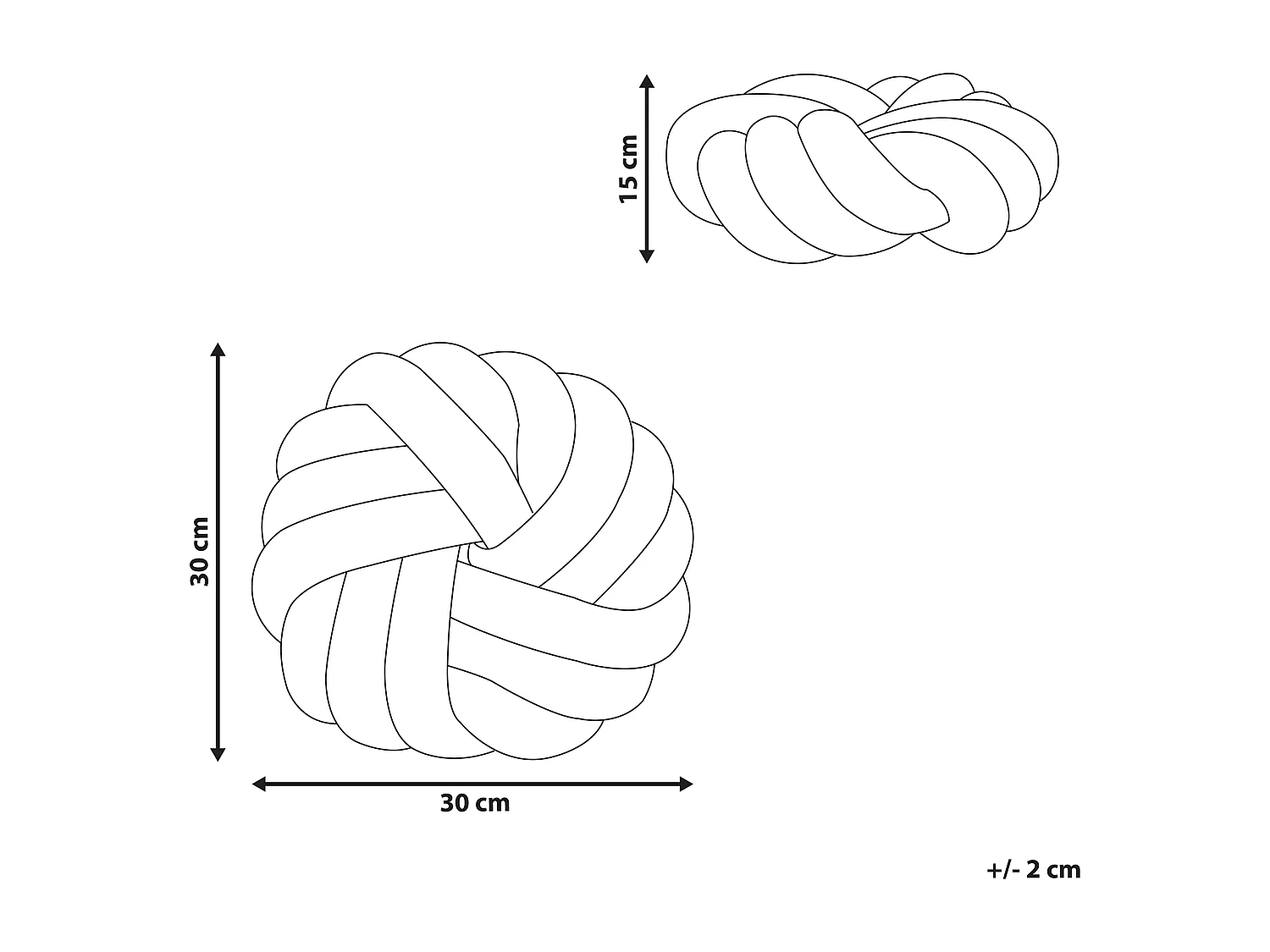 Sierkussen AKOLA Fluweel 30 x 30 cm Mosterdgeel Effen