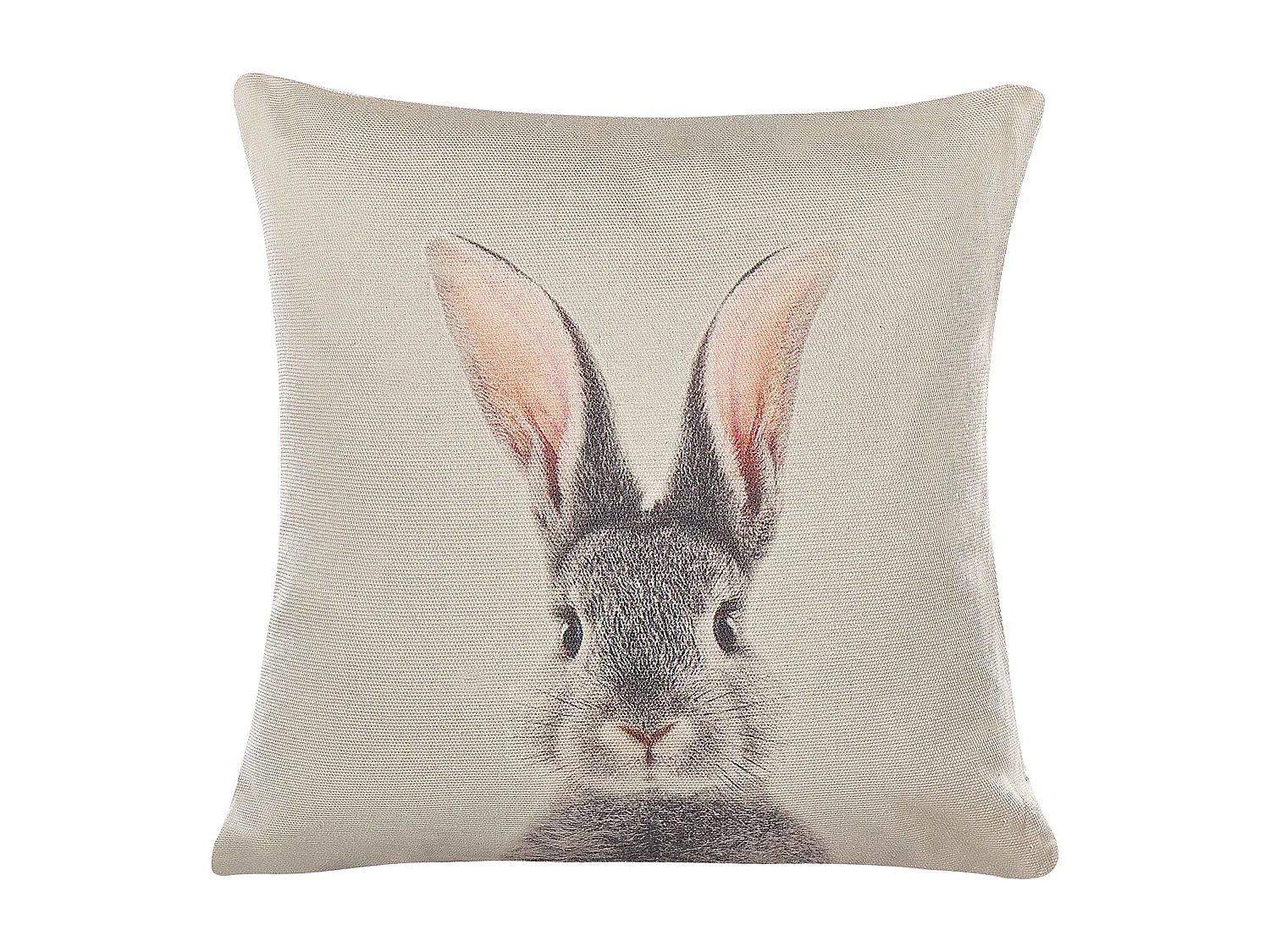 Set di 2 cuscini QUERCUS 45 x 45 cm Tortora Trama animale