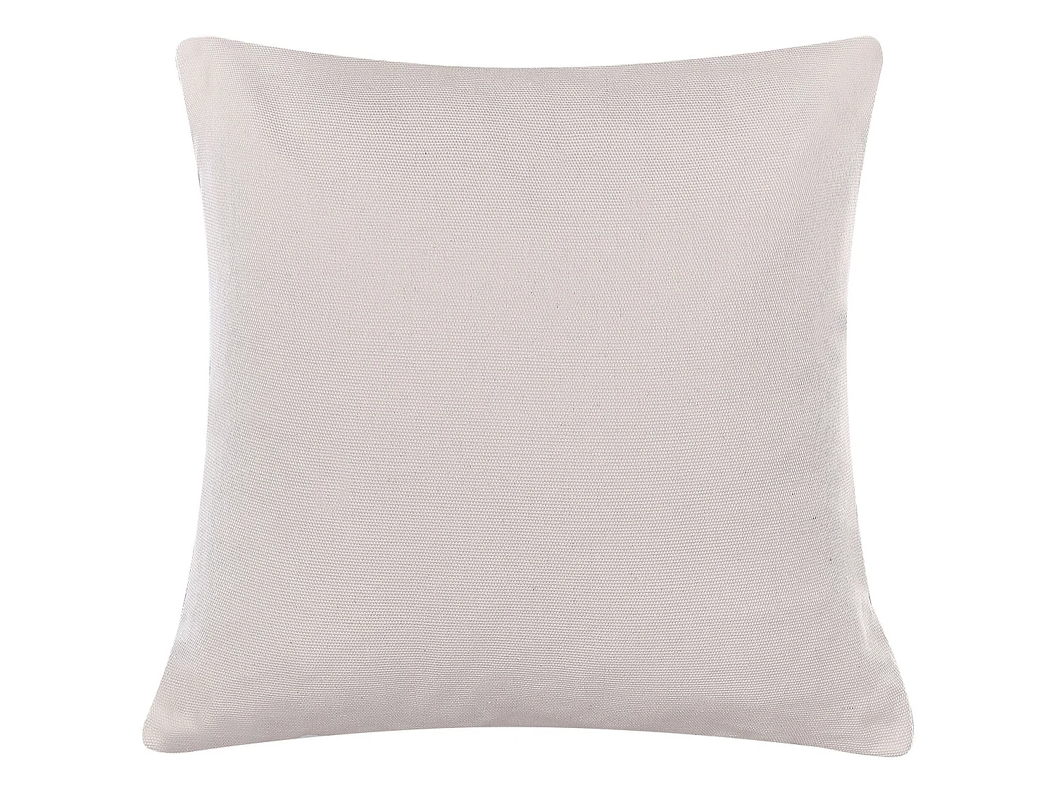 Lot de 2 coussins décoratifs QUERCUS 45 x 45 cm Taupe Motif animal