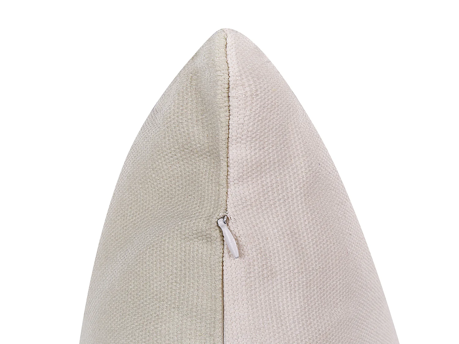 Lot de 2 coussins décoratifs QUERCUS 45 x 45 cm Taupe Motif animal