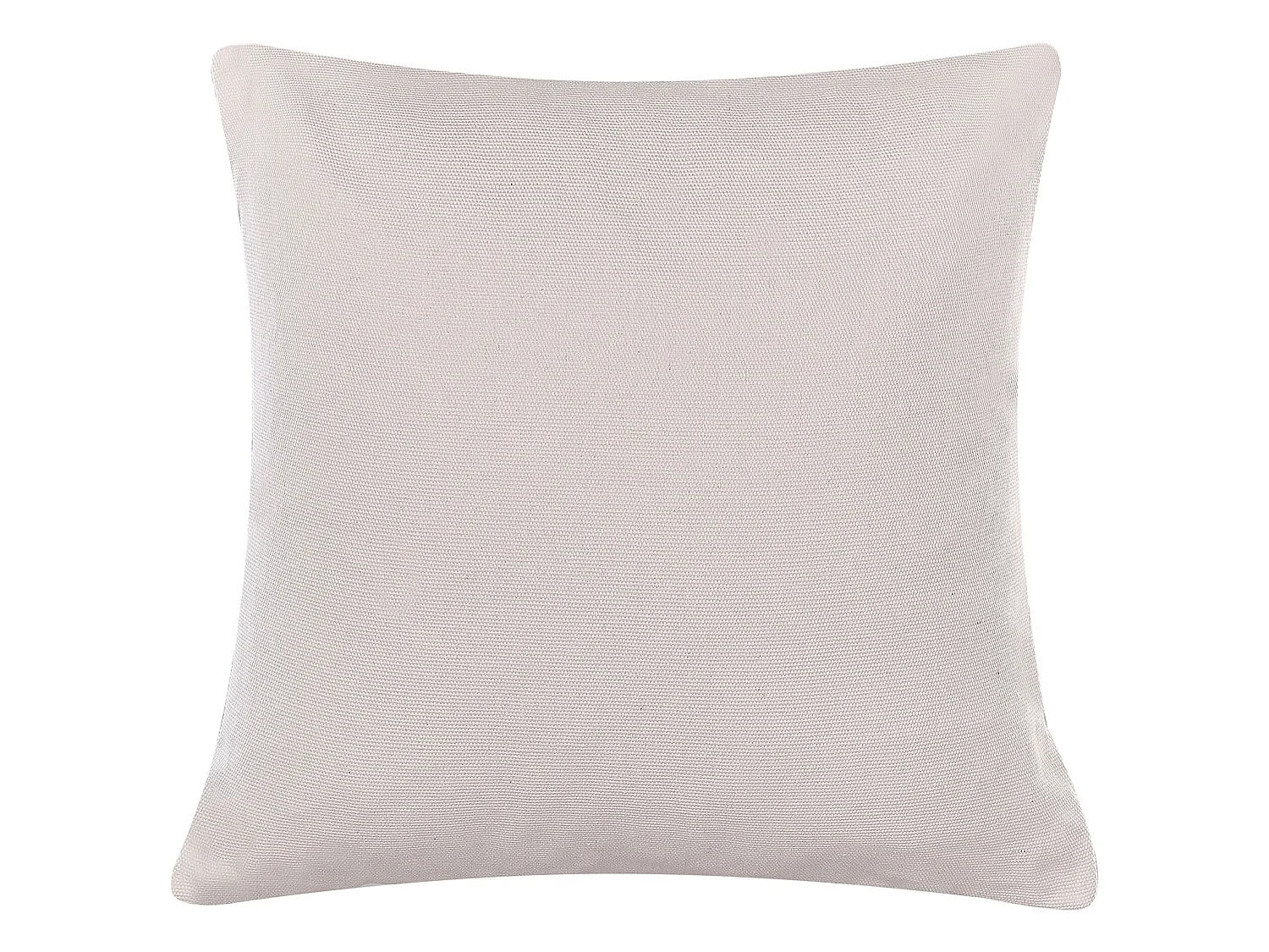 Lot de 2 coussins décoratifs QUERCUS 45 x 45 cm Taupe Motif animal