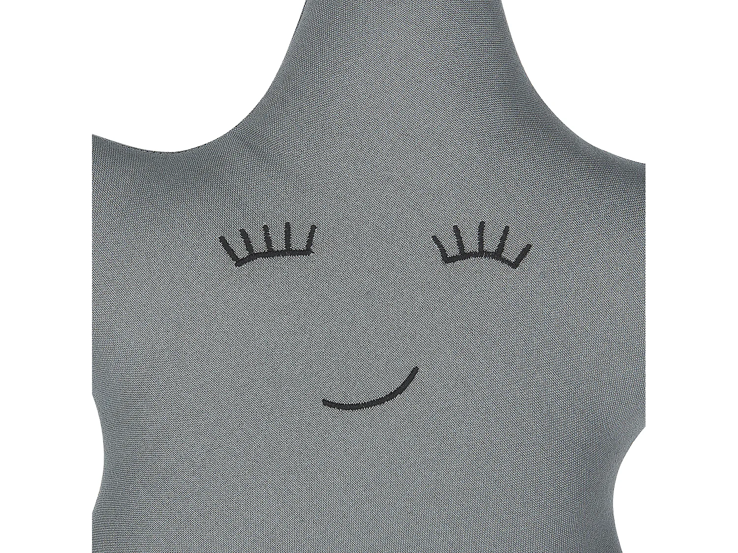 Cojín gris motivo estrella 40 x 40 cm BHOPAL