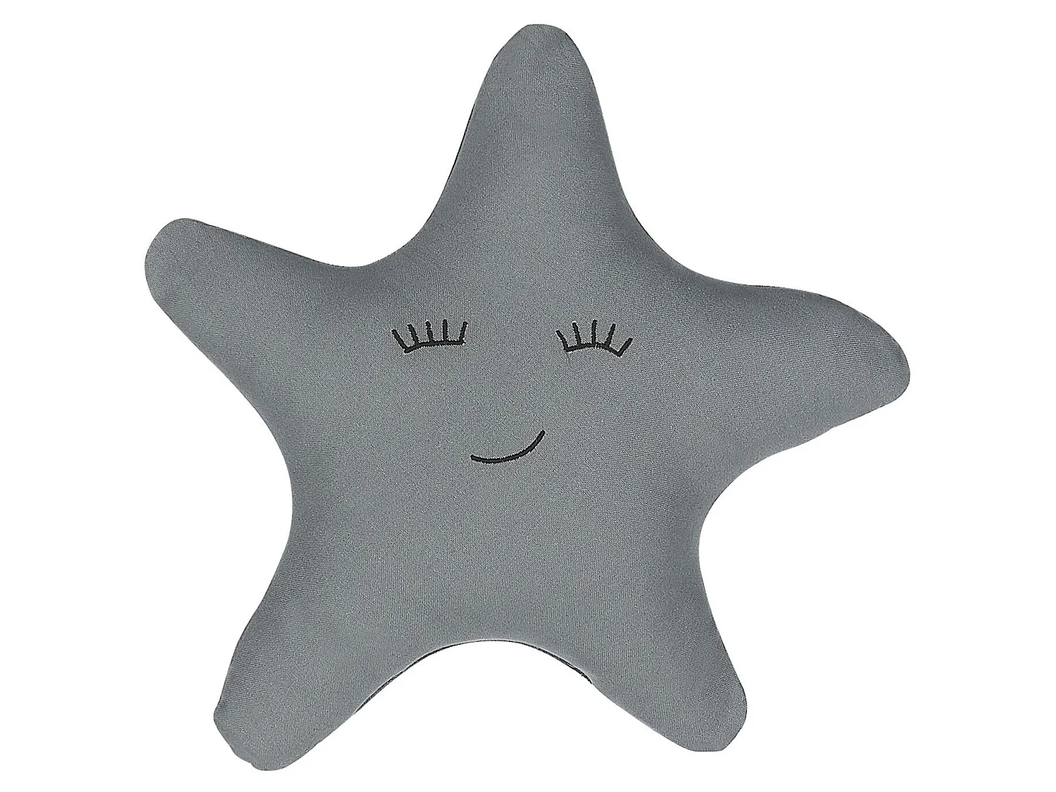 Throw Cushion BHOPAL Cotton 40 x 40 cm Grey Star