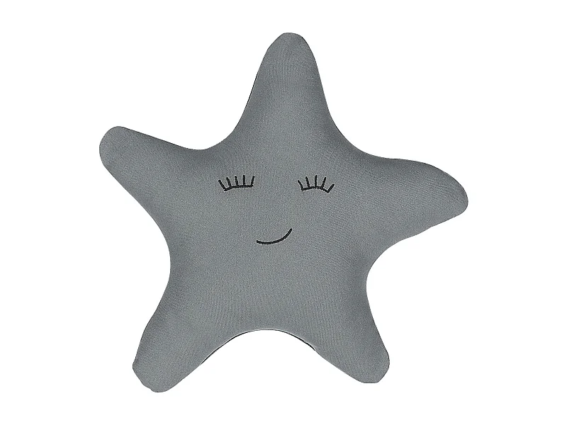 Cuscino per bambini a stella 40 x 40 cm grigio BHOPAL