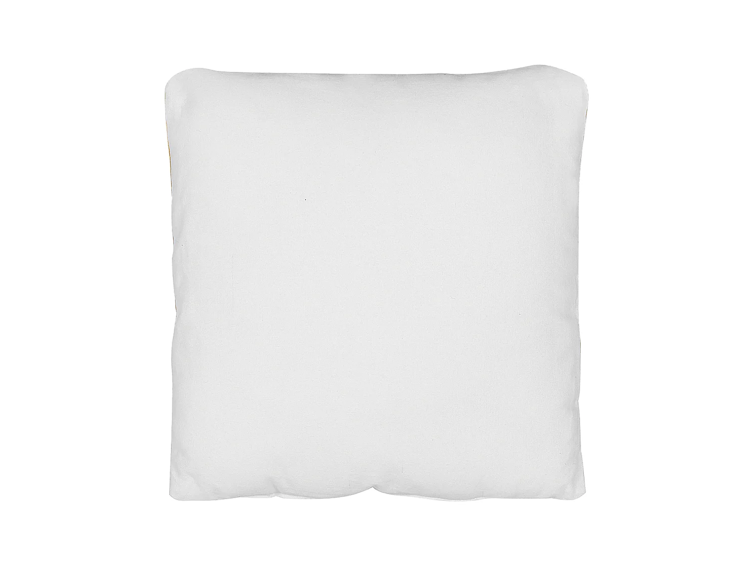 2 bawełniane poduszki dla dzieci miś 45 x 45 cm żółte WARANASI