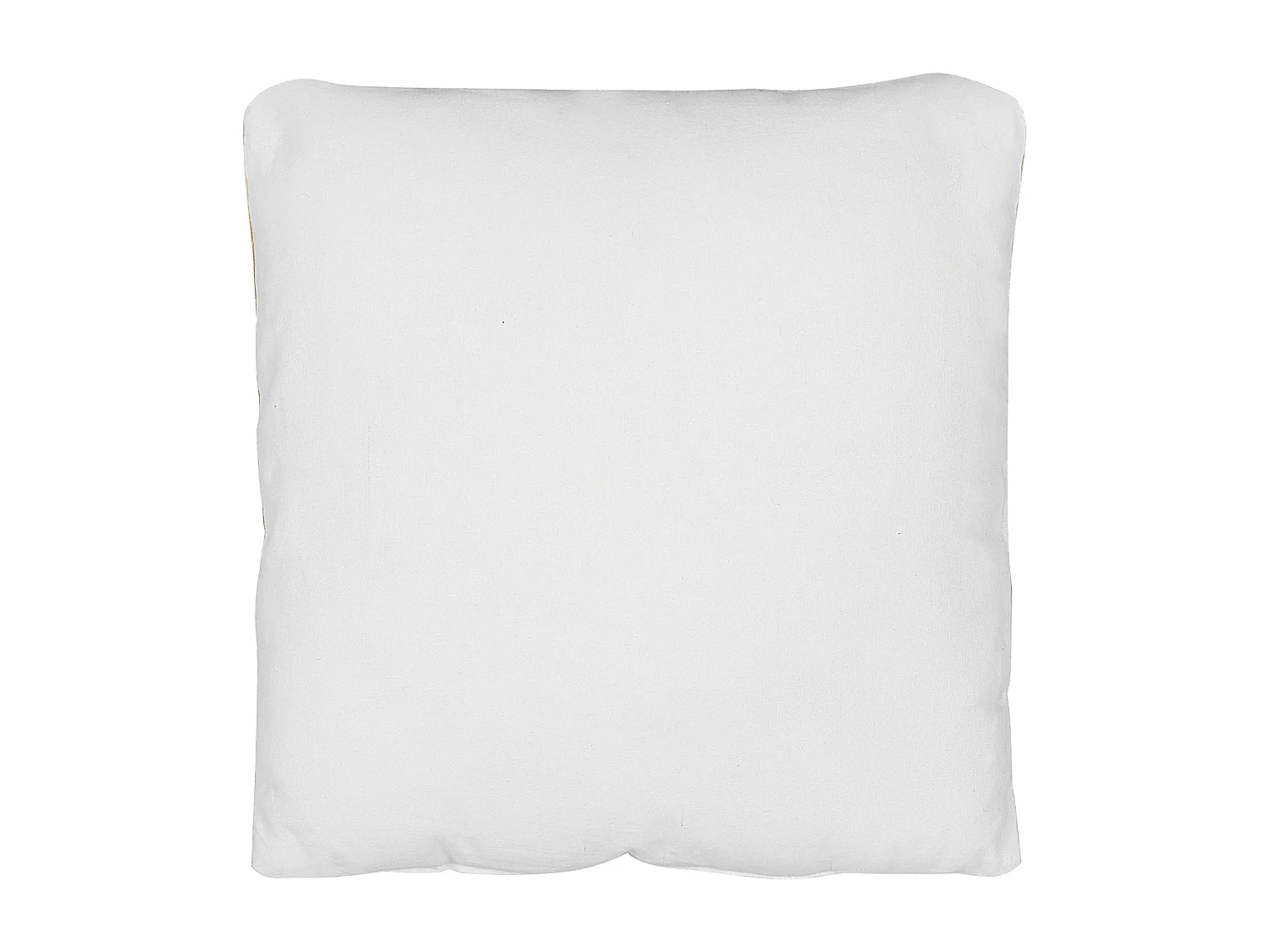 Lot de 2 coussins décoratifs WARANASI Coton 45 x 45 cm Jaune