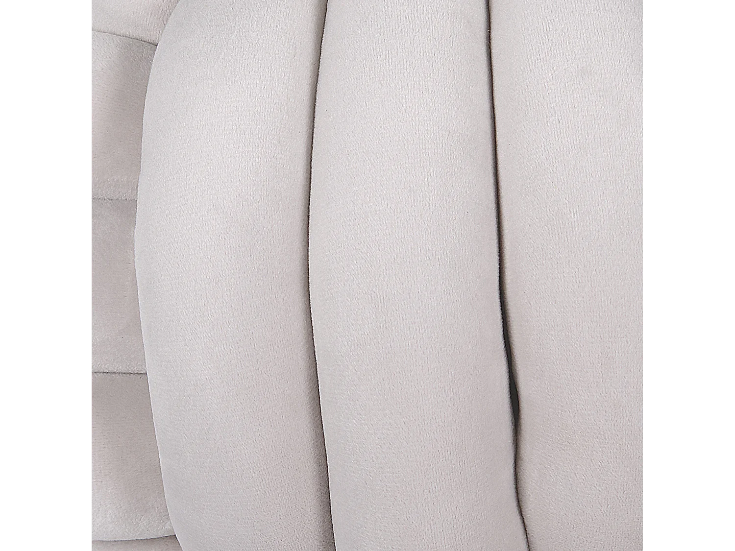 Poduszka dekoracyjna MALNI Welur 30 x 30 cm Jasnoszary Jednolity