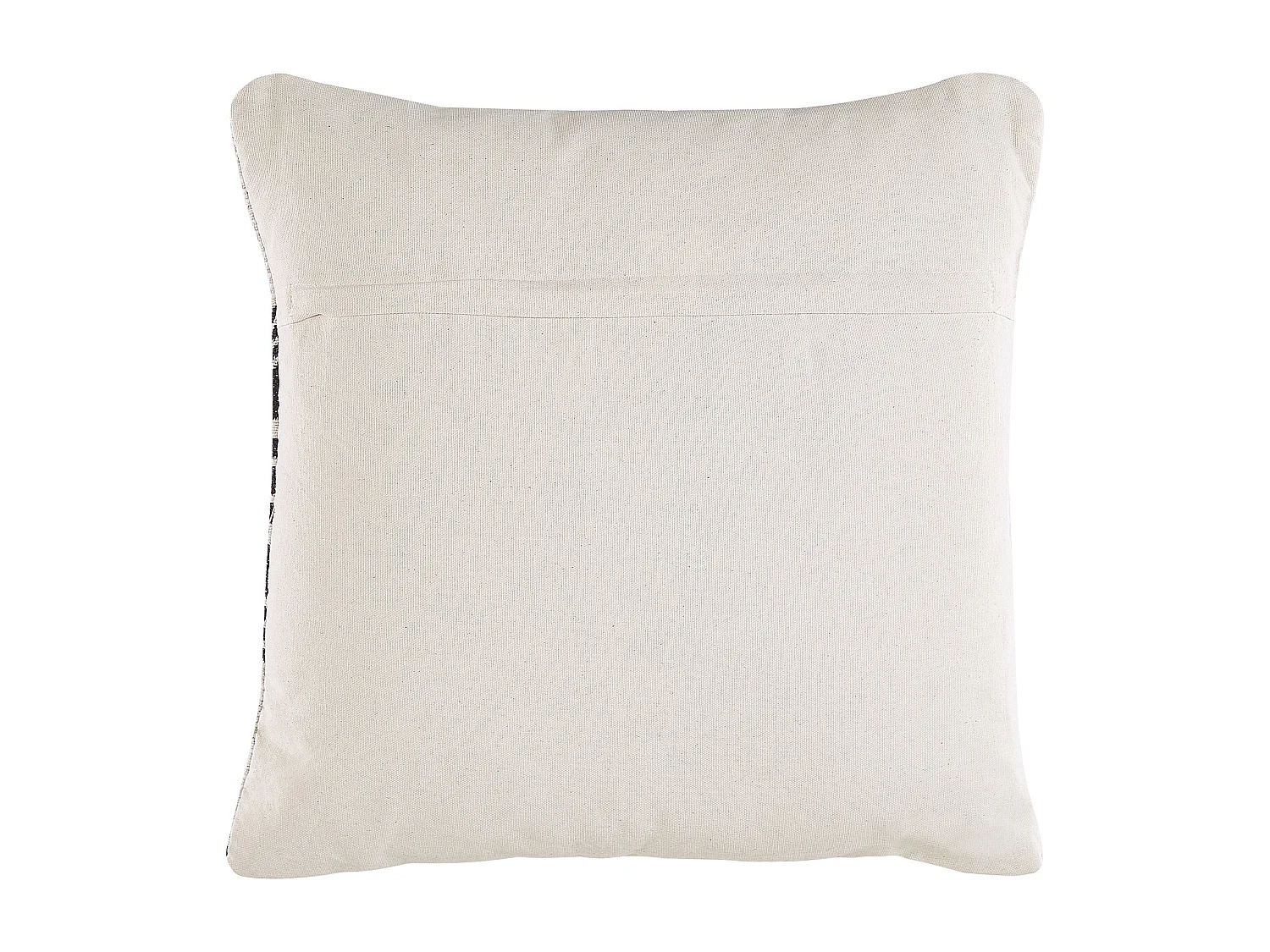 Zestaw 2 poduszek dekoracyjnych CARDAK Bawełna 45 x 45 cm Czarny/ biały Wzór geometryczny