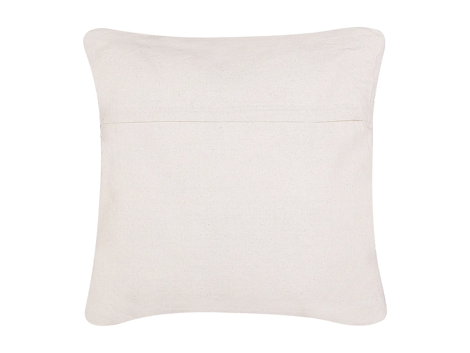 Lot de 2 coussins décoratifs EYTELIA Bouclé 45 x 45 cm Bleu Motif géométrique