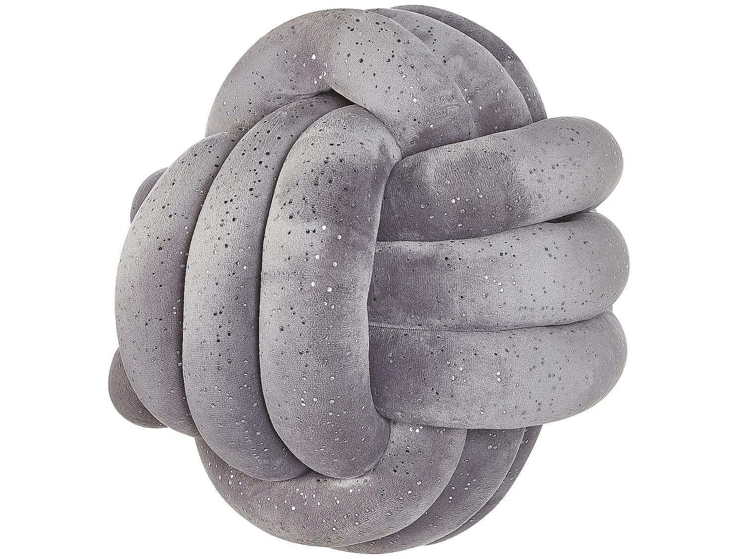 Cuscino decorativo MALNI Velluto 30 x 30 cm Grigio Tinta unita