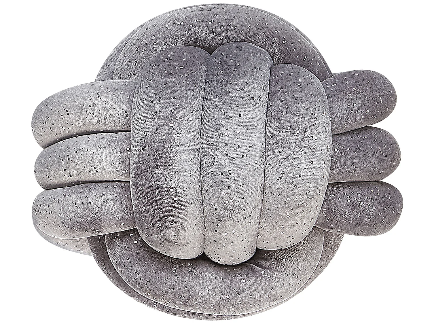 Cuscino decorativo MALNI Velluto 30 x 30 cm Grigio Tinta unita