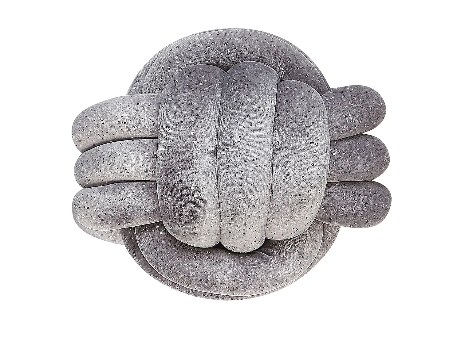 Cuscino decorativo MALNI Velluto 30 x 30 cm Grigio Tinta unita