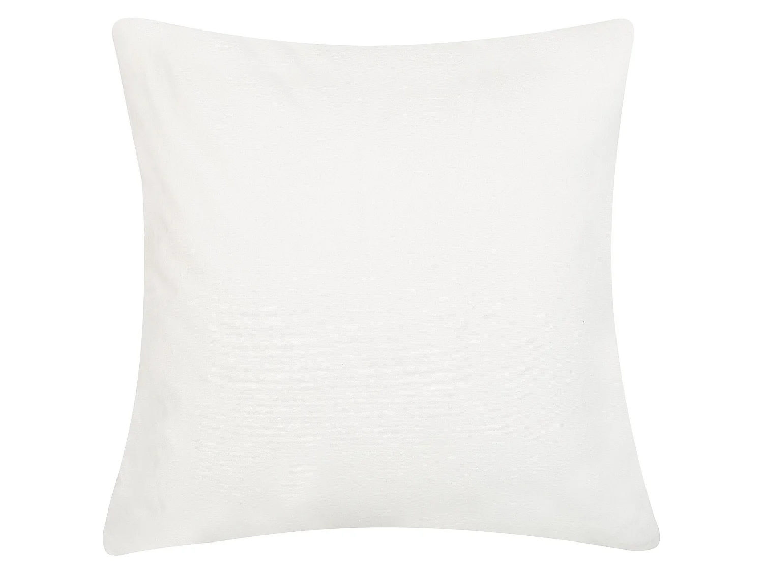 Set of 2 Decorative Cushions RUSCUS Cotton 45 x 45 cm White Abstract Pattern