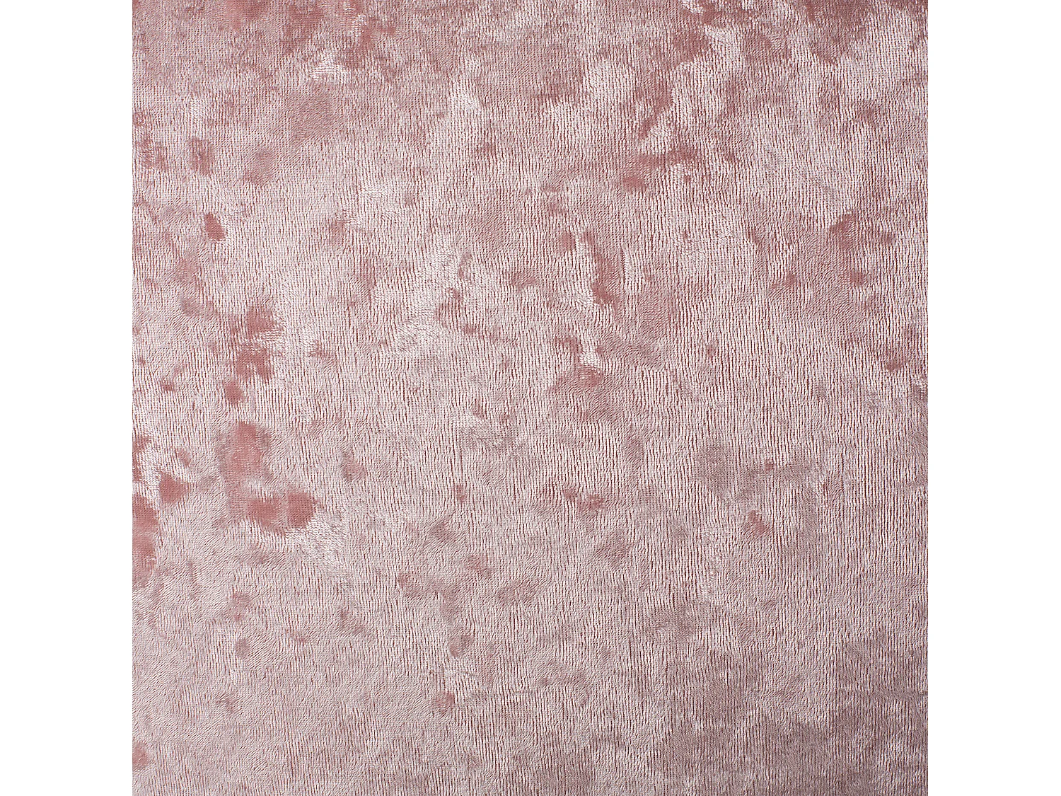 Lot de 2 coussins décoratifs HOSTA Velours 45 x 45 cm Rose Unicolore