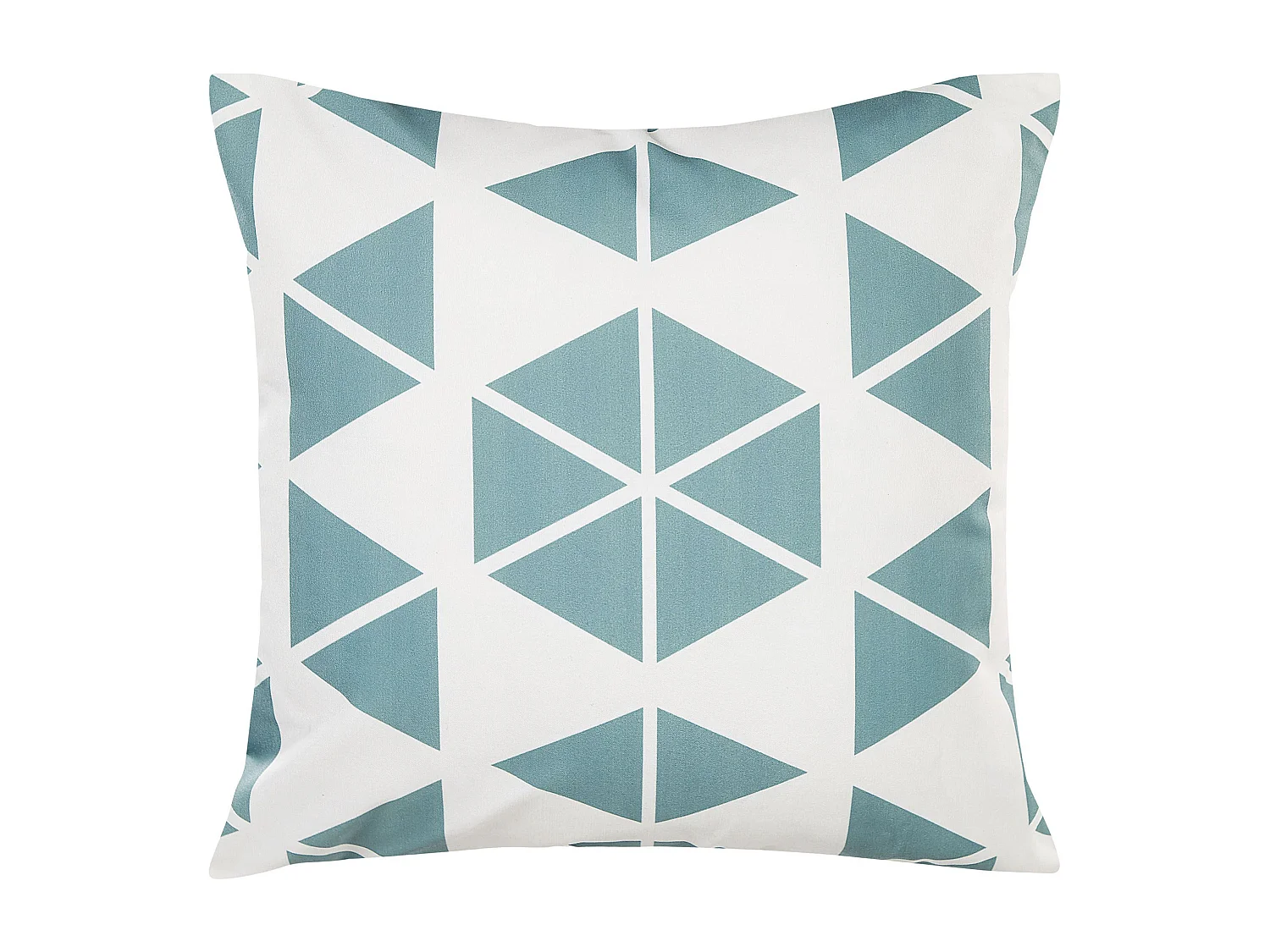 Conjunto de 2 almofadas de jardim RIGOSA Padrão geométrico 45 x 45 cm Azul claro