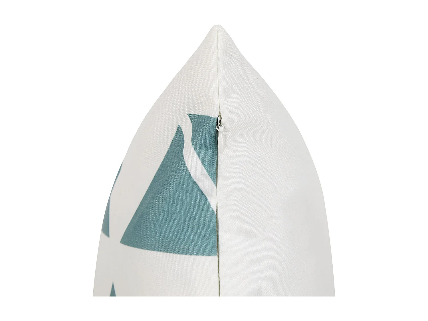 Conjunto de 2 almofadas de jardim RIGOSA Padrão geométrico 45 x 45 cm Azul claro