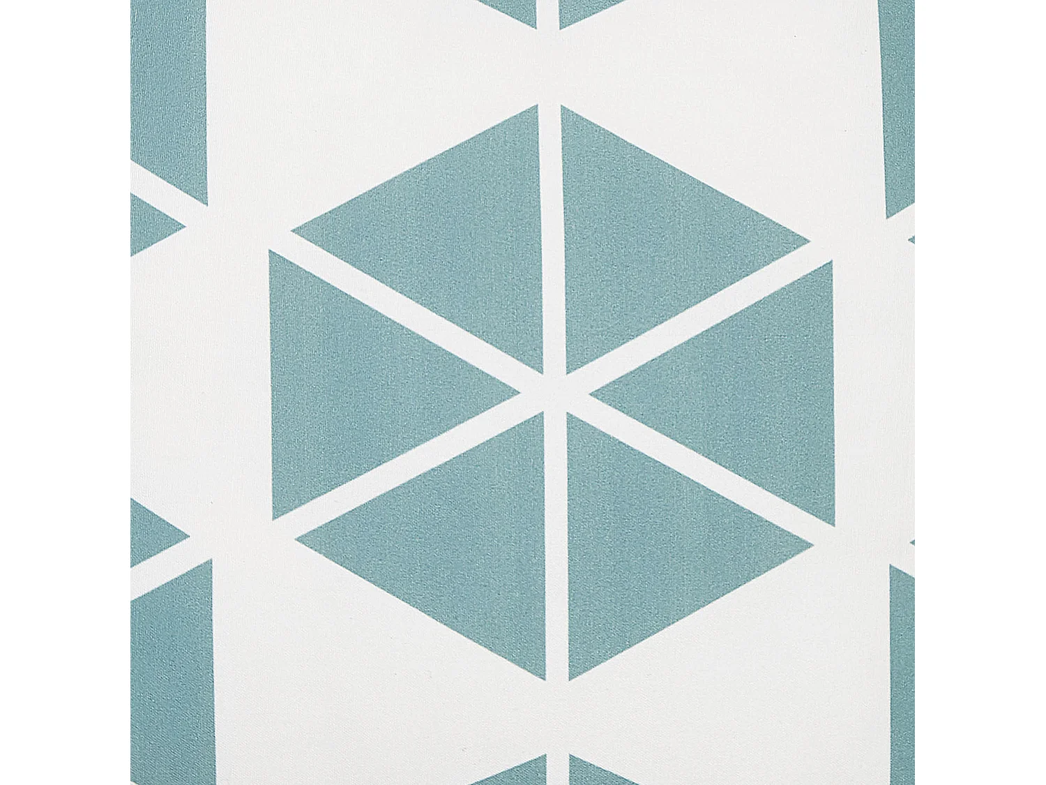 Conjunto de 2 almofadas de jardim RIGOSA Padrão geométrico 45 x 45 cm Azul claro