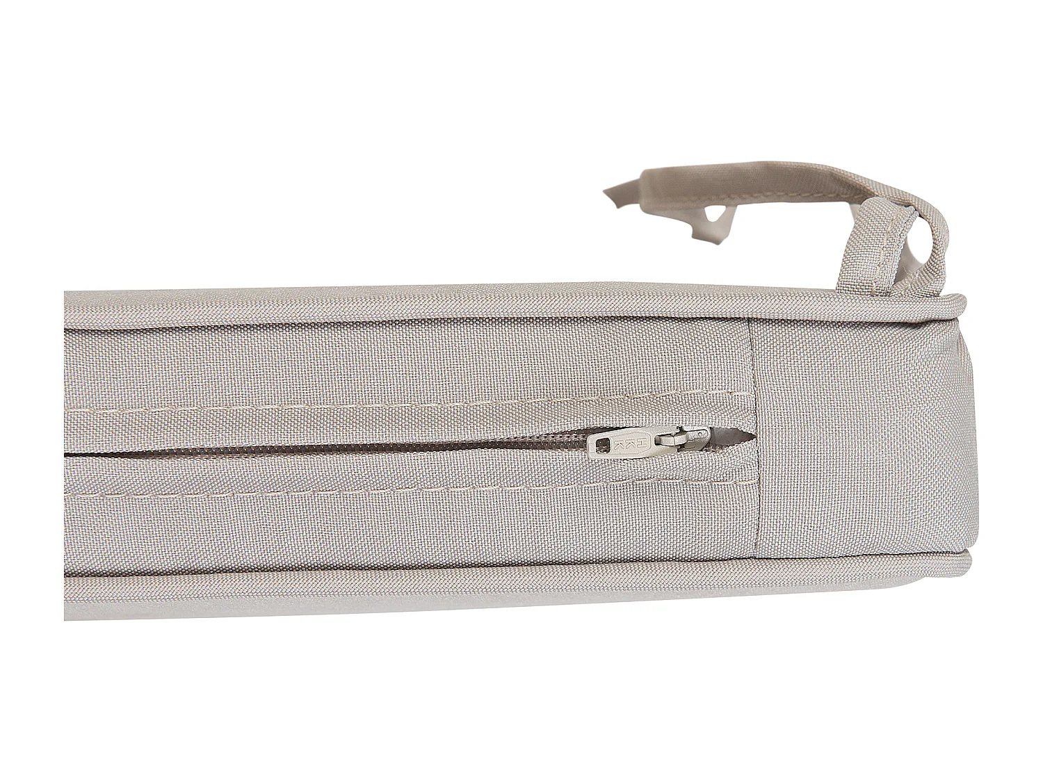 Set van 8 tuinzitkussens SASSARI 46 x 46 cm Taupe