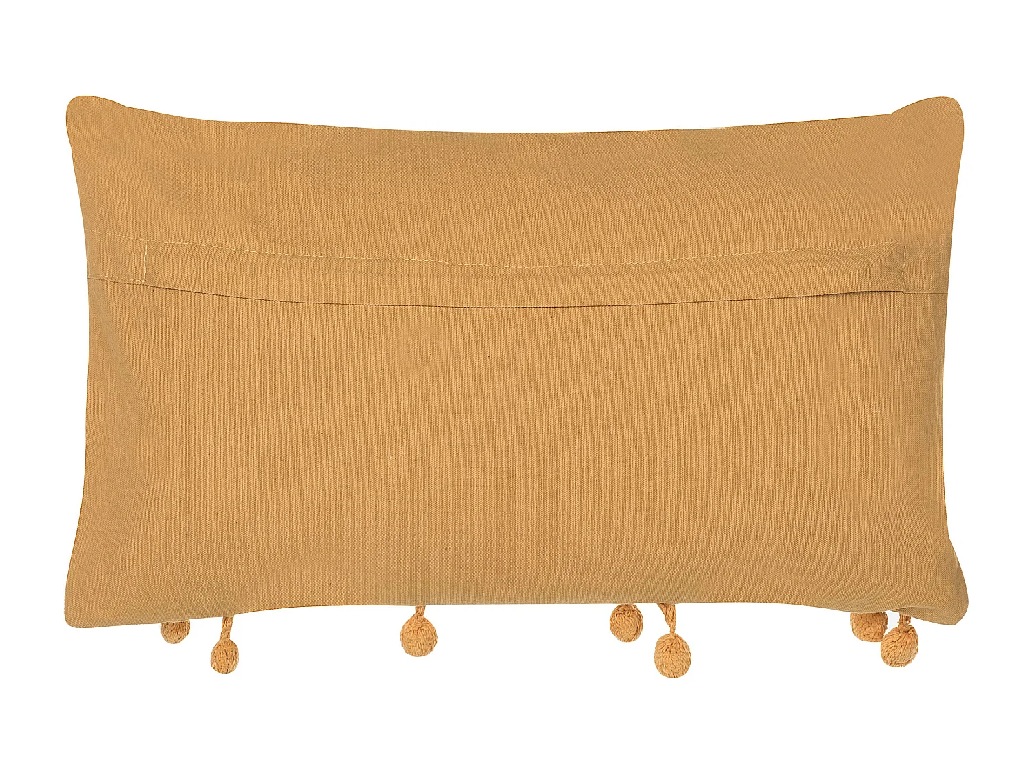 Cuscino decorativo AYROOR 30 x 50 cm Senape Trama geometrica