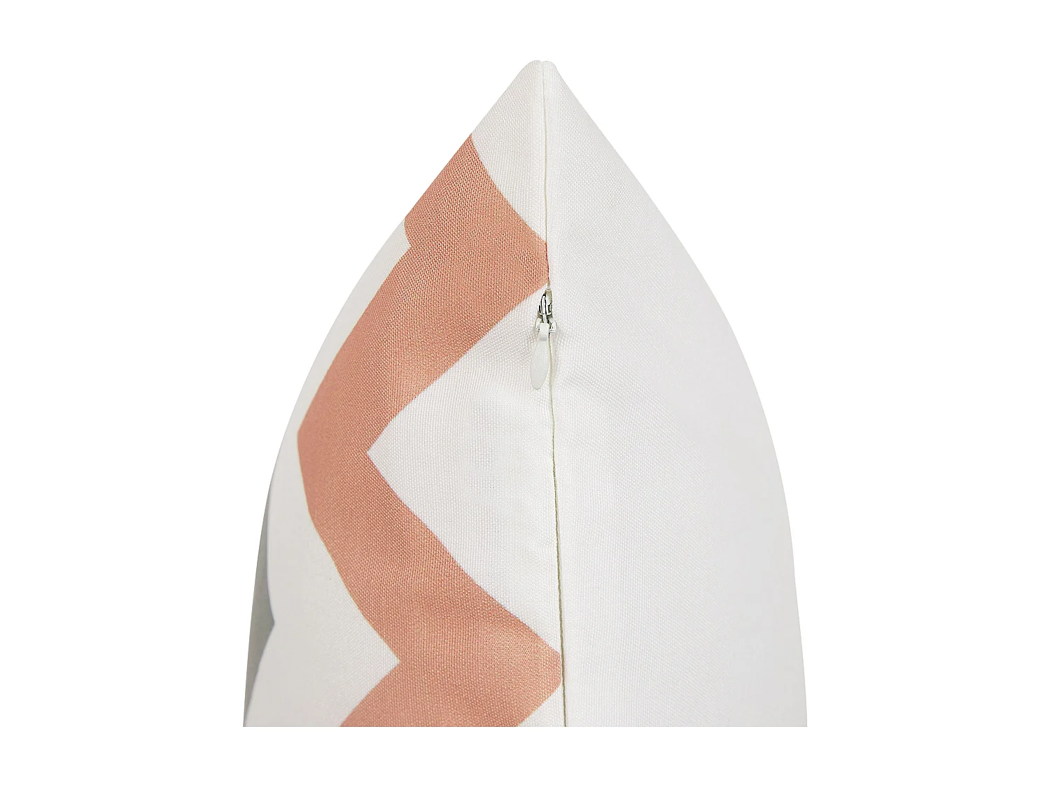 Conjunto de 2 almofadas de jardim LAGARO Padrão chevrón 45 x 45 cm Multicolor