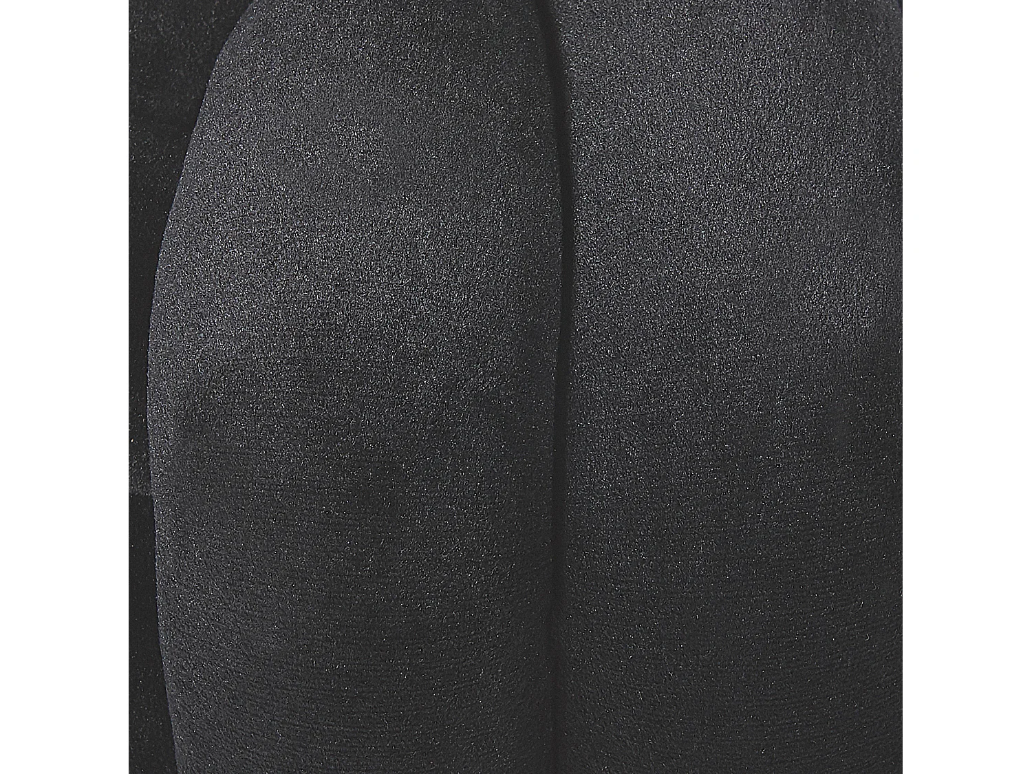 Coussin MALNI Velours 20 x 20 cm Noir Unicolore