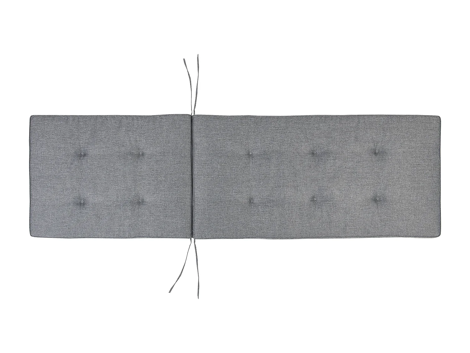 Auflage für Gartenliege CESANA grau 192 x 56 x 5 cm