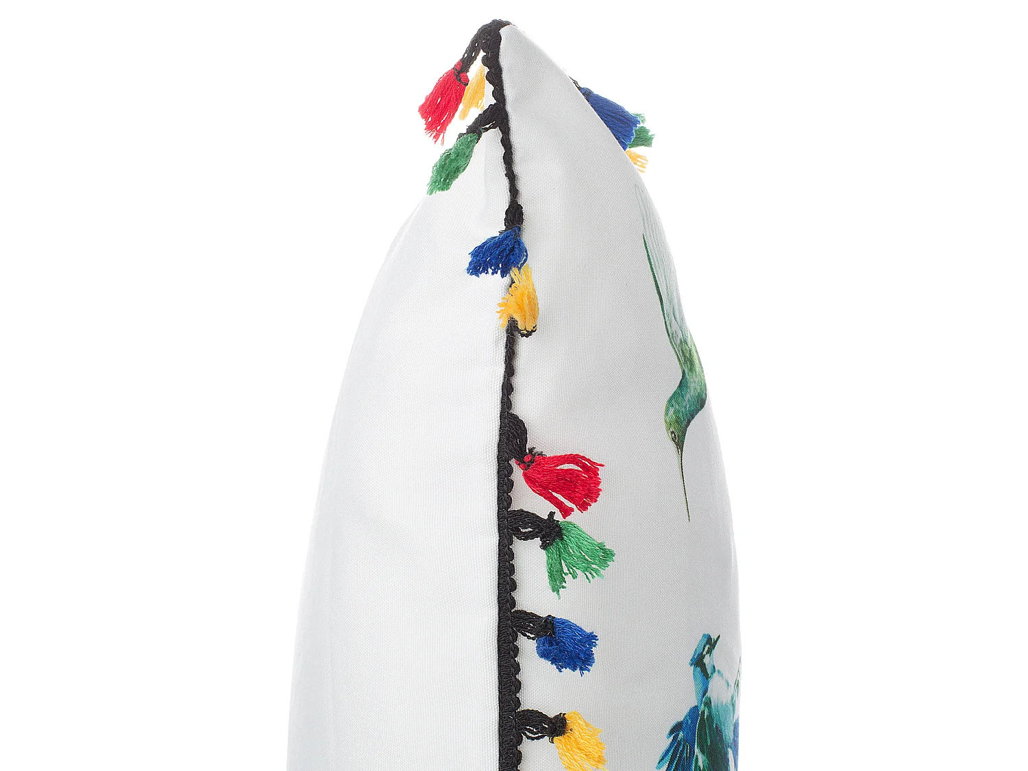 Conjunto de 2 cojines blancos motivo pájaros 45 x 45 cm MALLOW