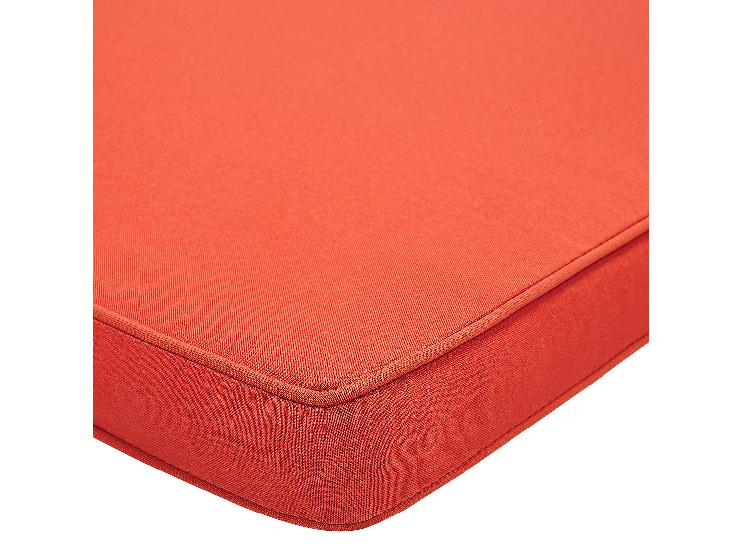 Zitkussen voor bank VIVARA 112 x 54 cm Donkerrood